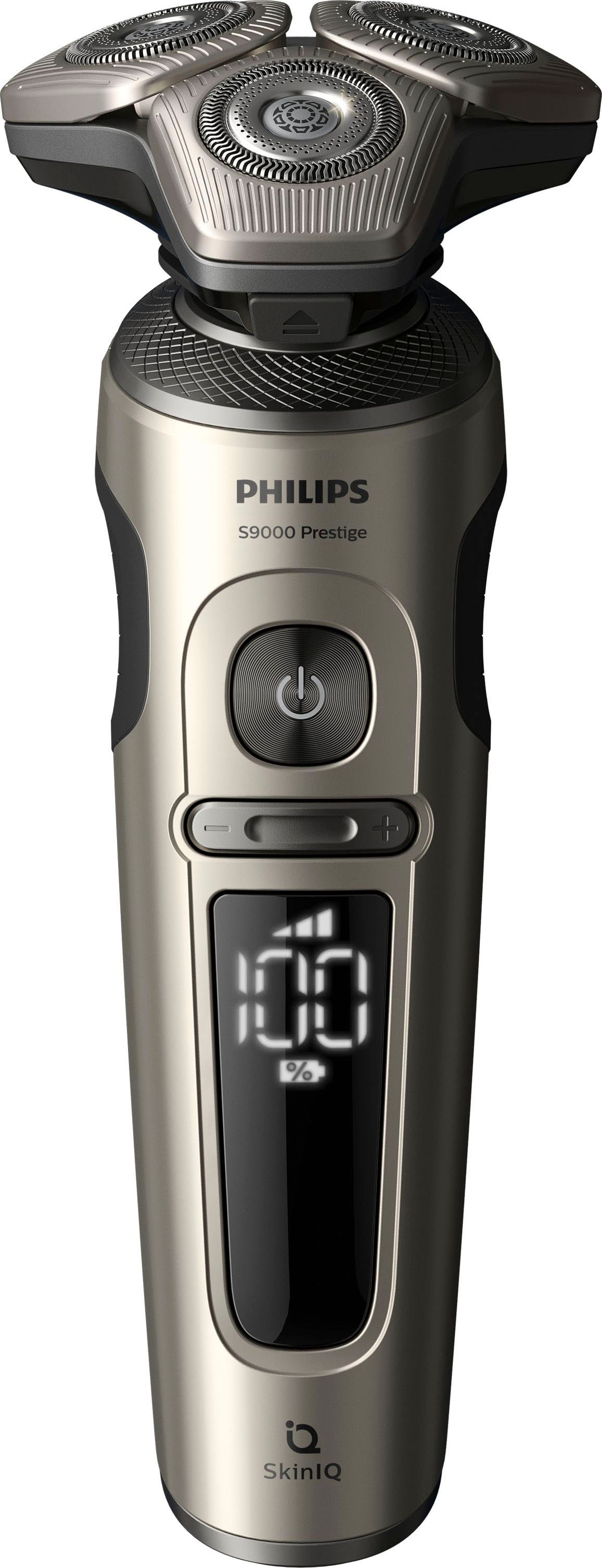 Philips Elektrorasierer kaufen Technologie »Series SkinIQ | 2 günstig Reinigungsstation, St. Prestige SP9883/36«, 9000 Aufsätze, Etui, BAUR mit