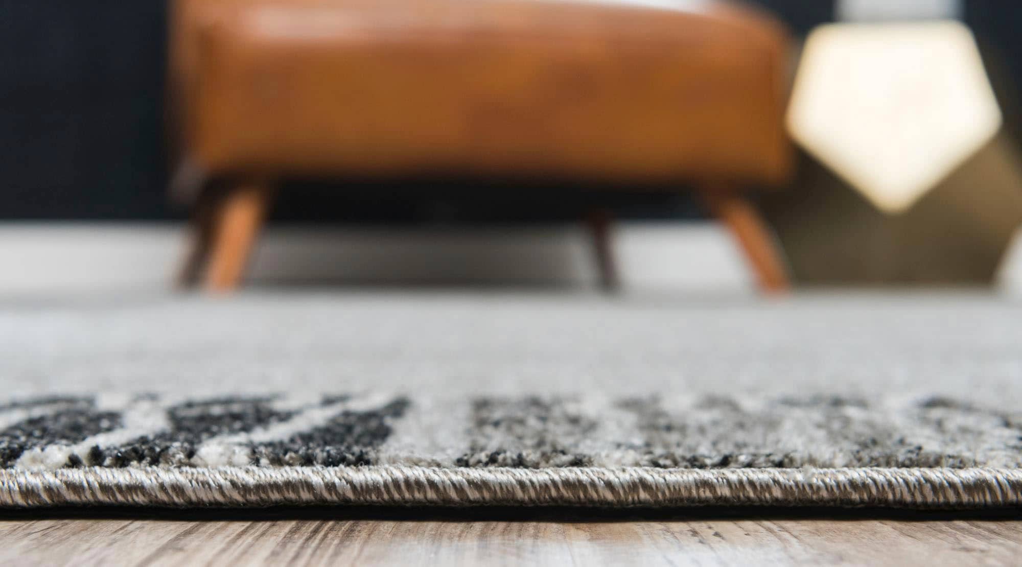 Myflair Möbel & Accessoires Teppich »Good Times Lagerräumung«, rechteckig, 13 mm Höhe, Kurzflor, gewebt, melierte Optik, mit Bordüre