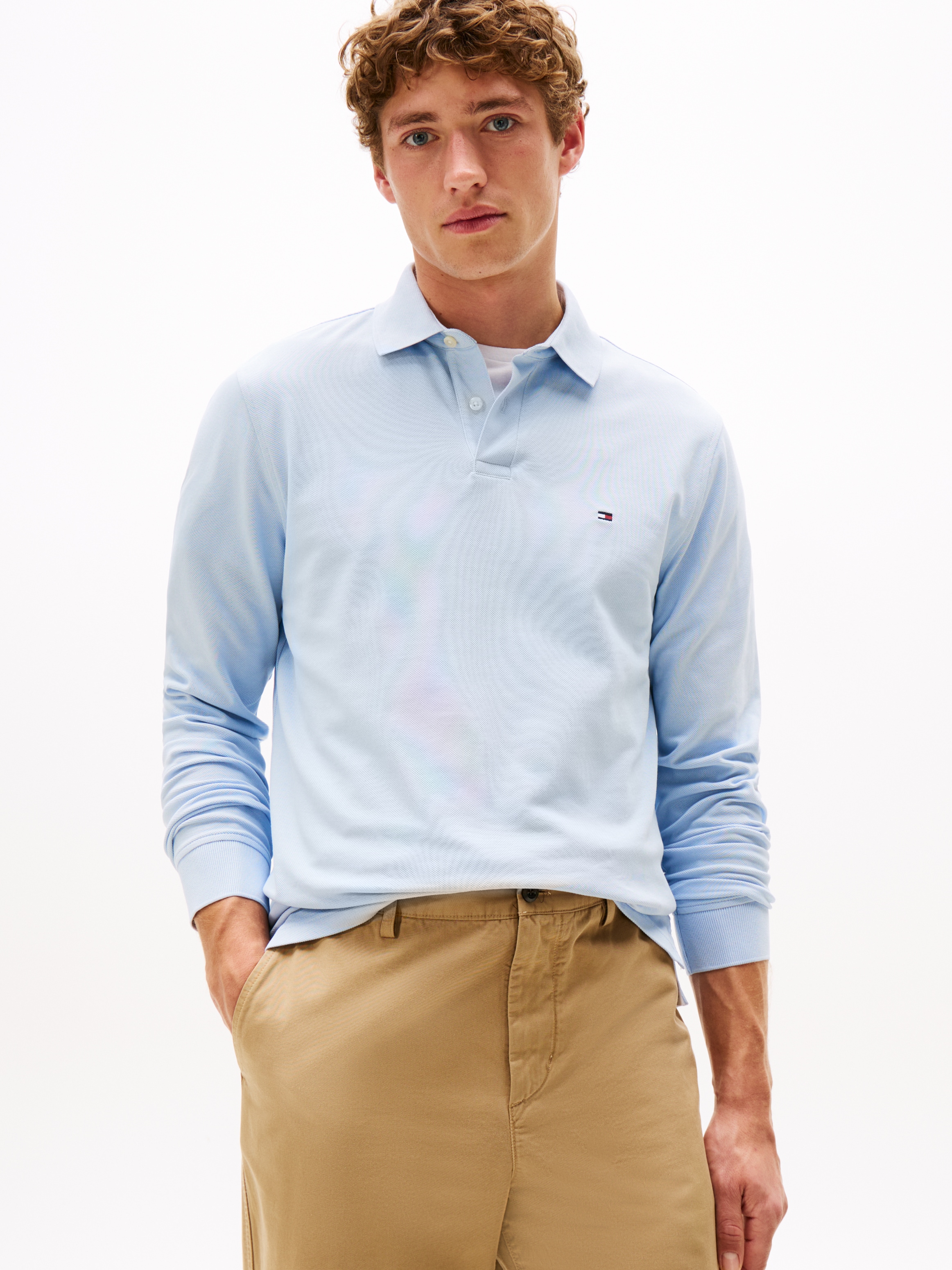 Tommy Hilfiger Langarm-Poloshirt "1985 REGULAR LS POLO" günstig online kaufen