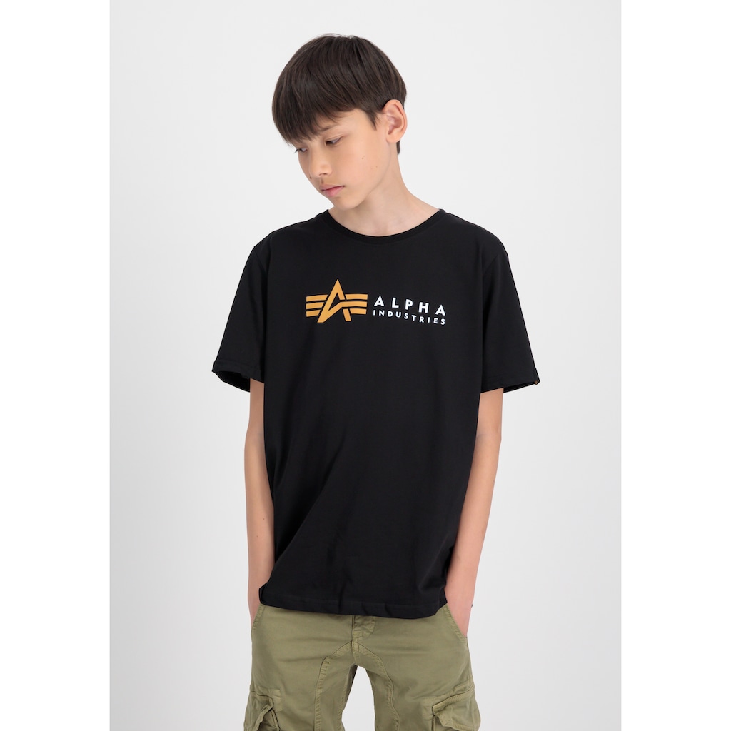Alpha Industries T-Shirt »ALPHA INDUSTRIES Kids - T-Shirts Alpha Label T Kids/Teens«