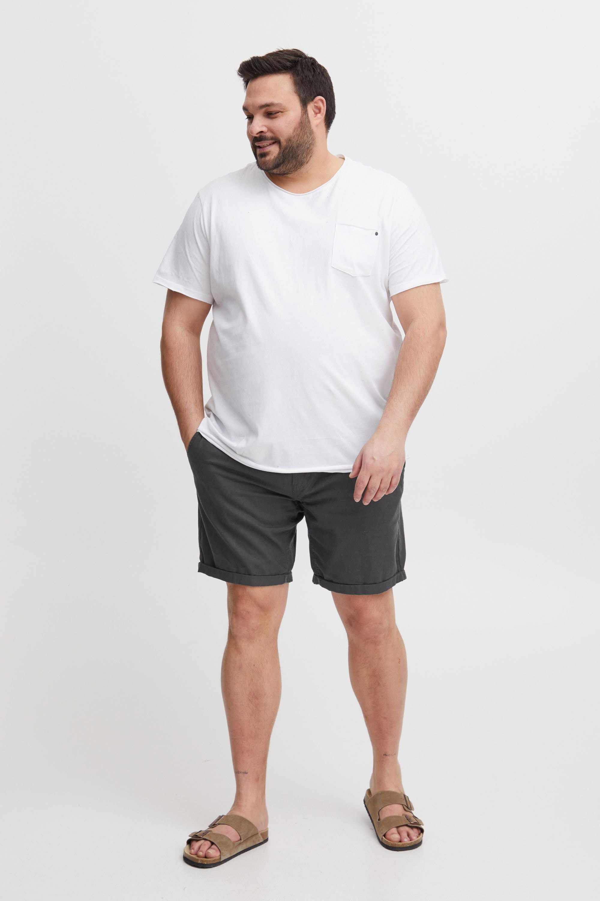 Blend Shorts »BHLias Big & Tall«  Chino Shorts aus Leinenmix in großen Größen