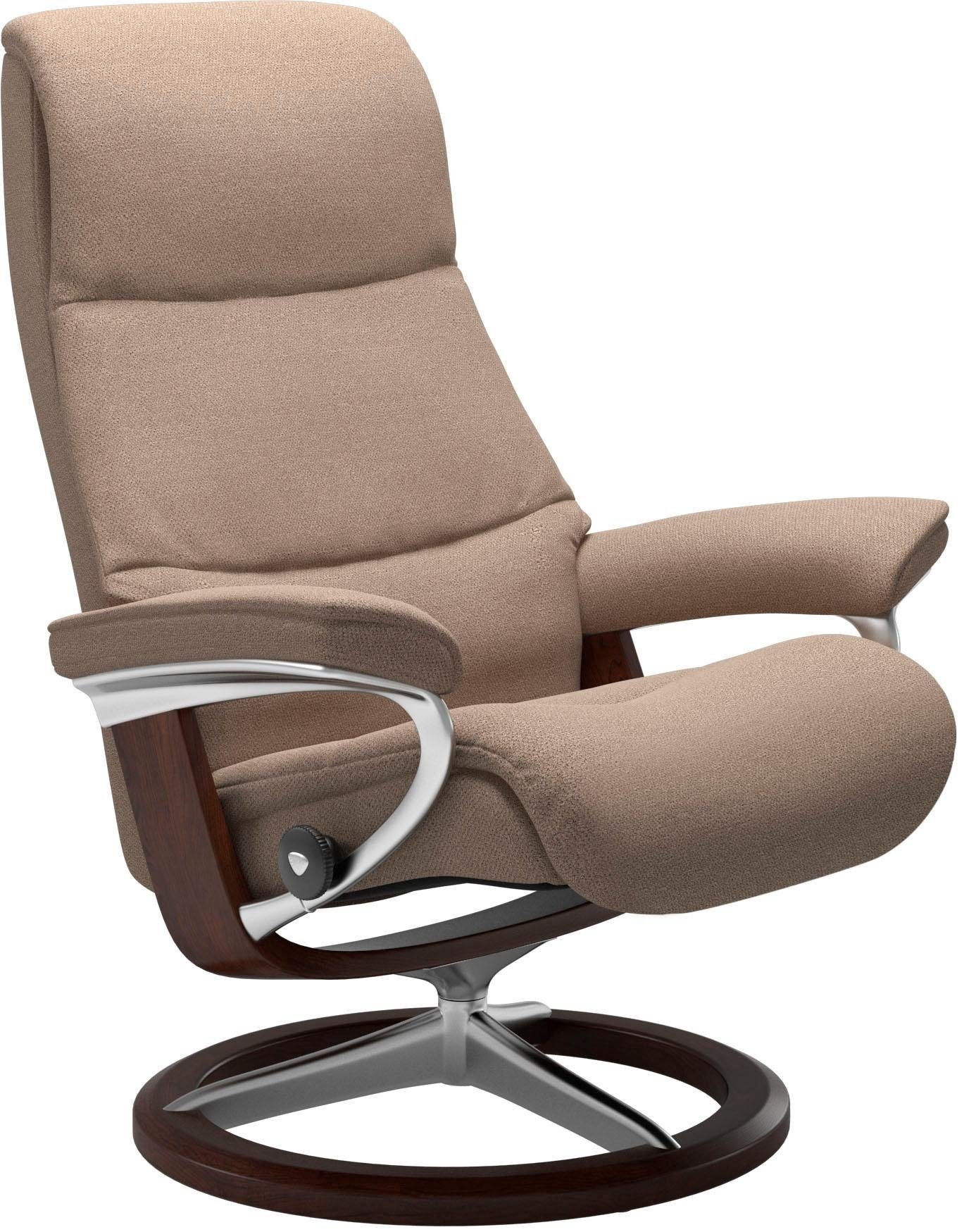 Stressless Relaxsessel "View", (Set, Relaxsessel mit Hocker), mit Signature günstig online kaufen