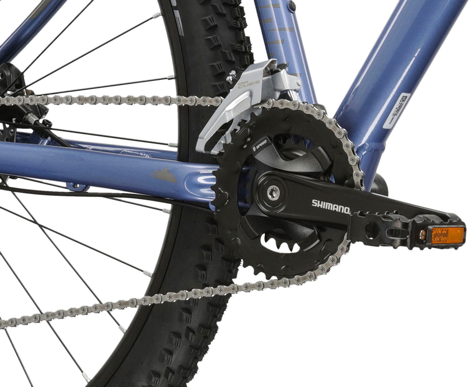 Kross Mountainbike »Hardtail Level 2.0«, 16 Gang, Shimano, CUES U4000 Schaltwerk, Kettenschaltung