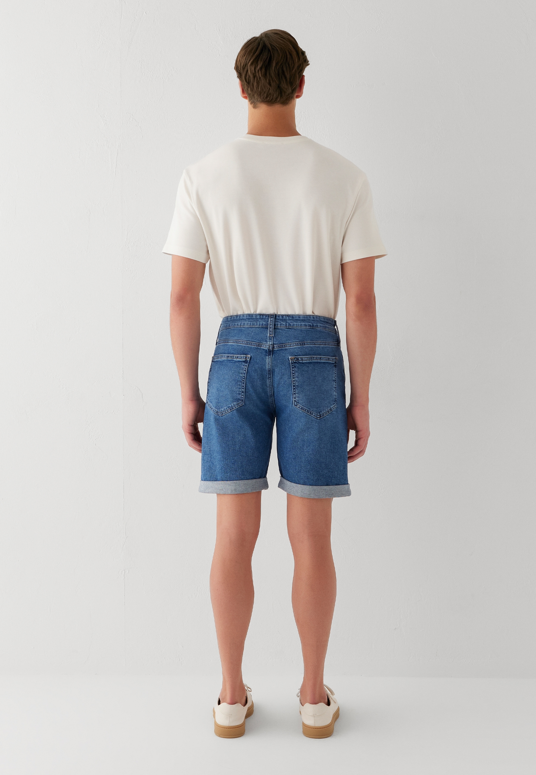Mavi Straight-Jeans »BRIAN« Slim Fit Denim Shorts