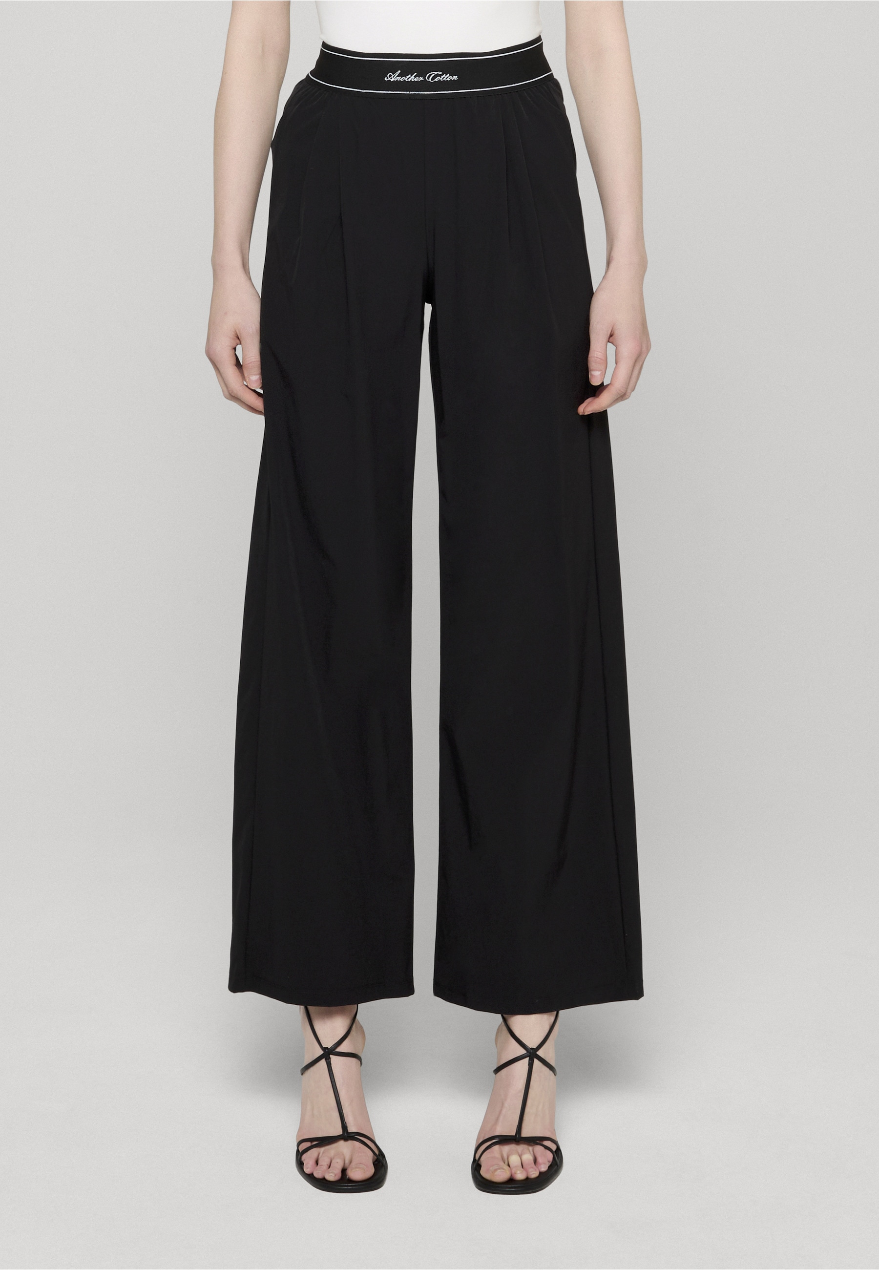Another Cotton Lab Schlagjeans »Another Cotton Lab Another Wide Leg Pant«