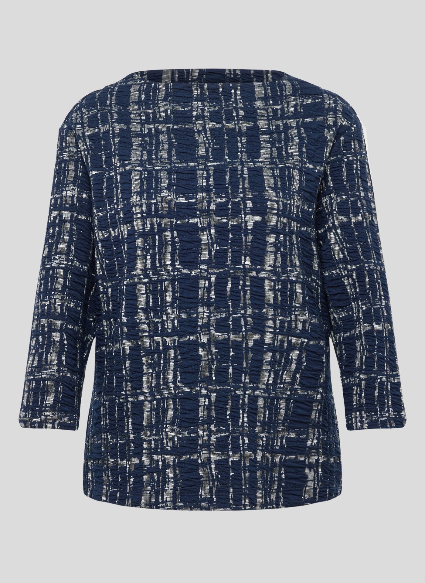 Rabe 3/4-Arm-Shirt, mit grafischem Muster