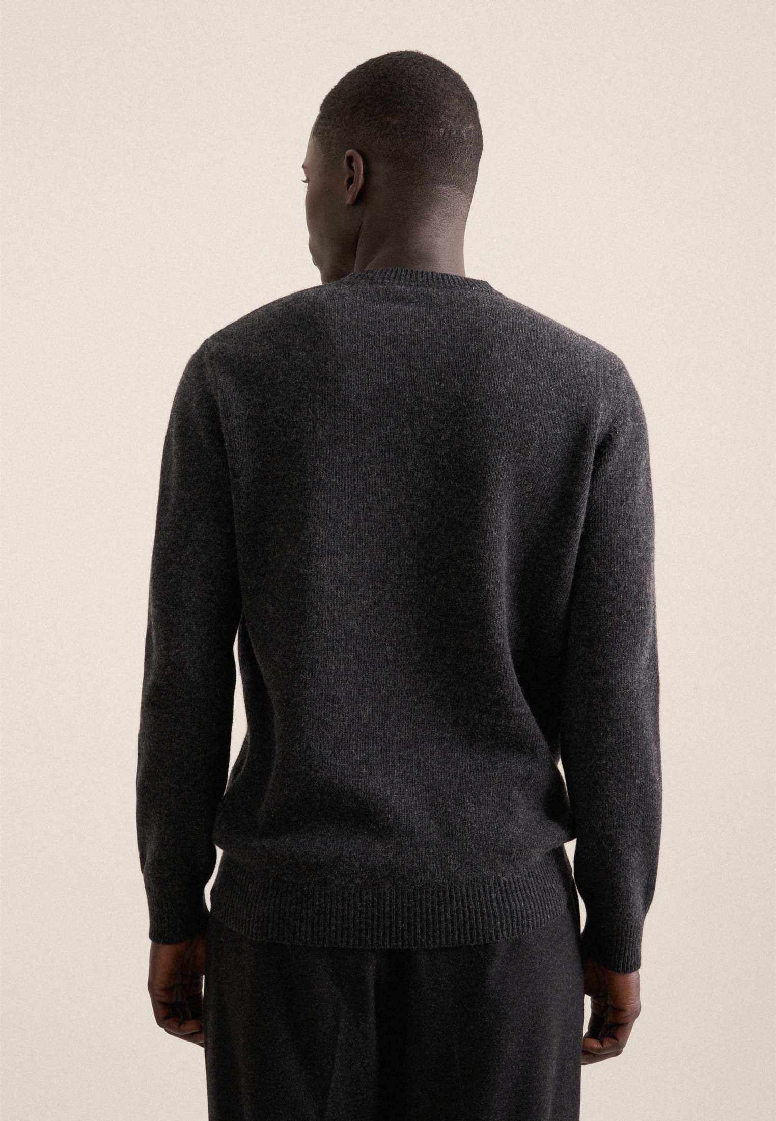 seidensticker Strickpullover »Regular«, Langarm Rundhals Uni