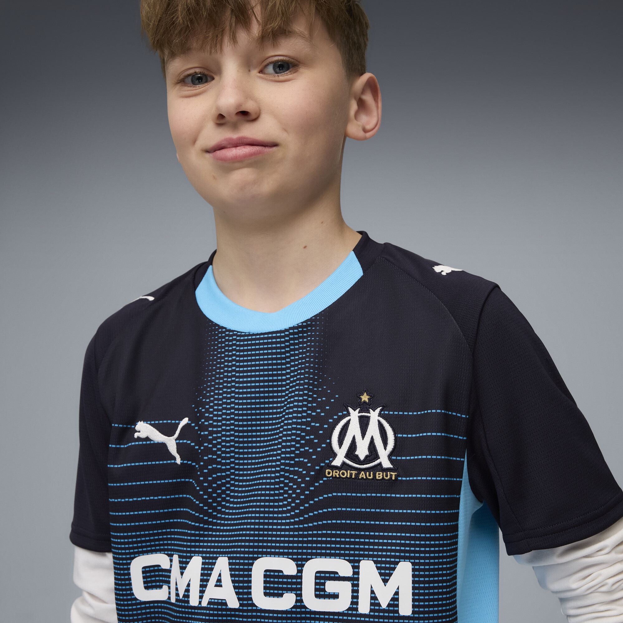 PUMA Trainingsshirt »Olympique de Marseille 25/26 Auswärtstrikot Jugendliche«