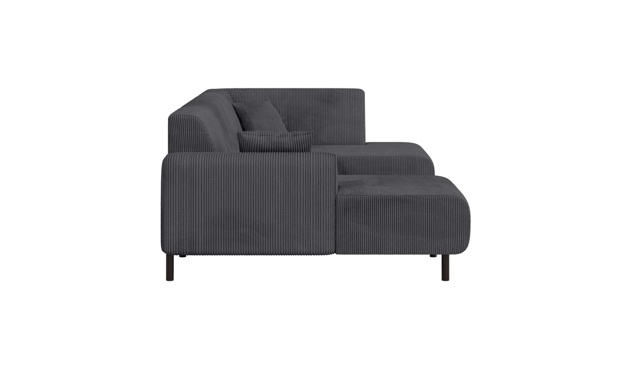 Home affaire Wohnlandschaft »ARROS U-Form mit Wellenunterfederung, Maße B/T/H: 300/163/81 cm«, incl. Zierkissen, mit Recamiere links/rechts bestellbar, auch in Cord