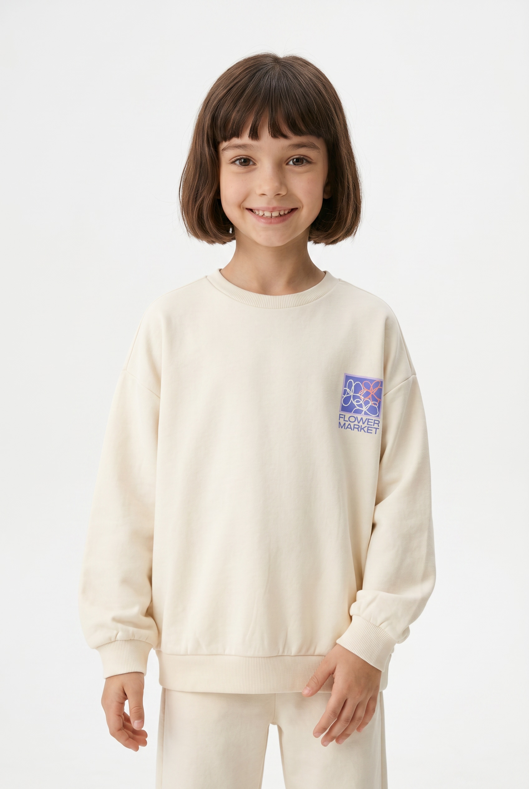 s.Oliver Junior Sweatshirt, mit kleinen Frontprint