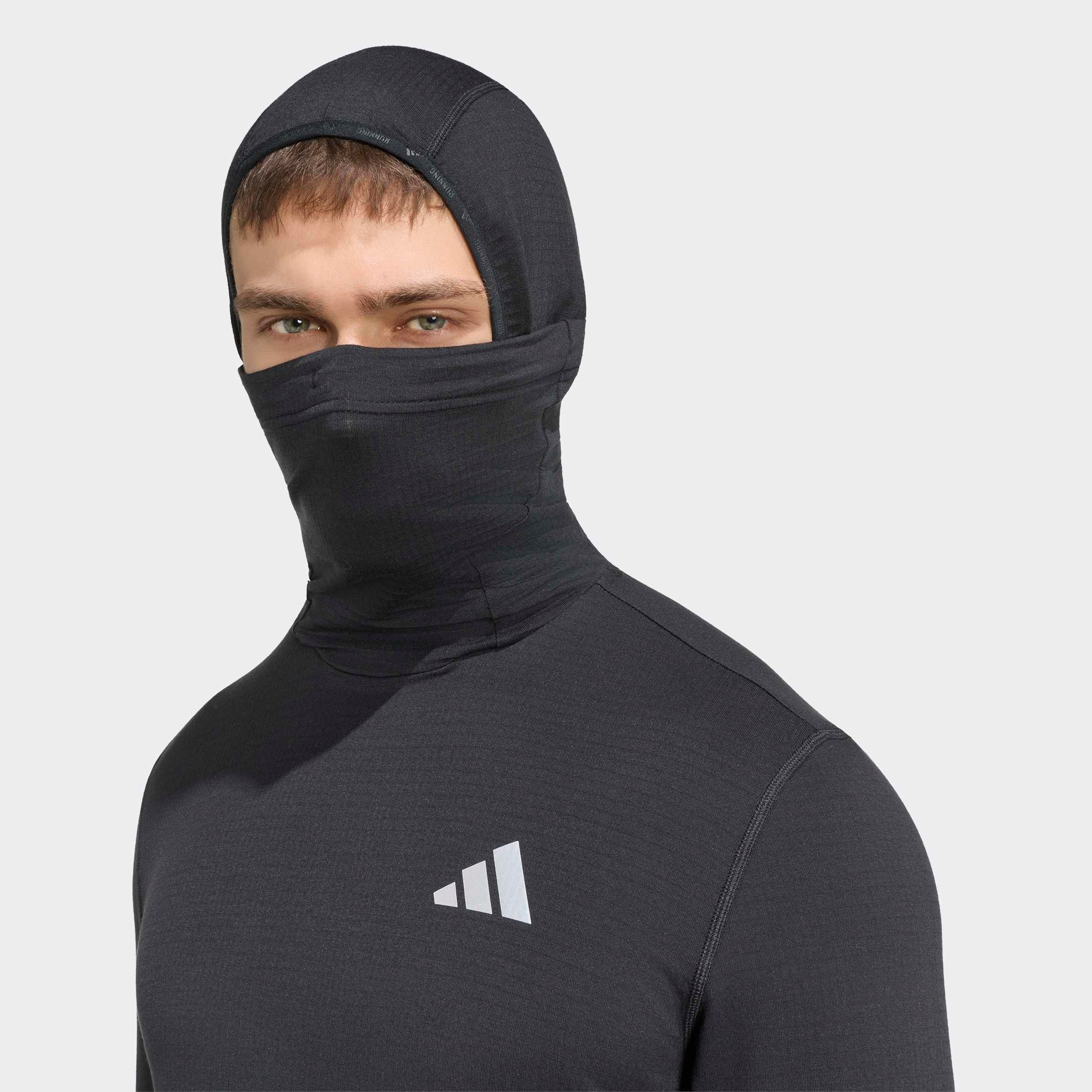 adidas Performance Kapuzensweatshirt »ADI365 RUNNING ESSENTIALS WINTERIZED OBERTEIL, KAPUZE, LANGÄRMELIG«
