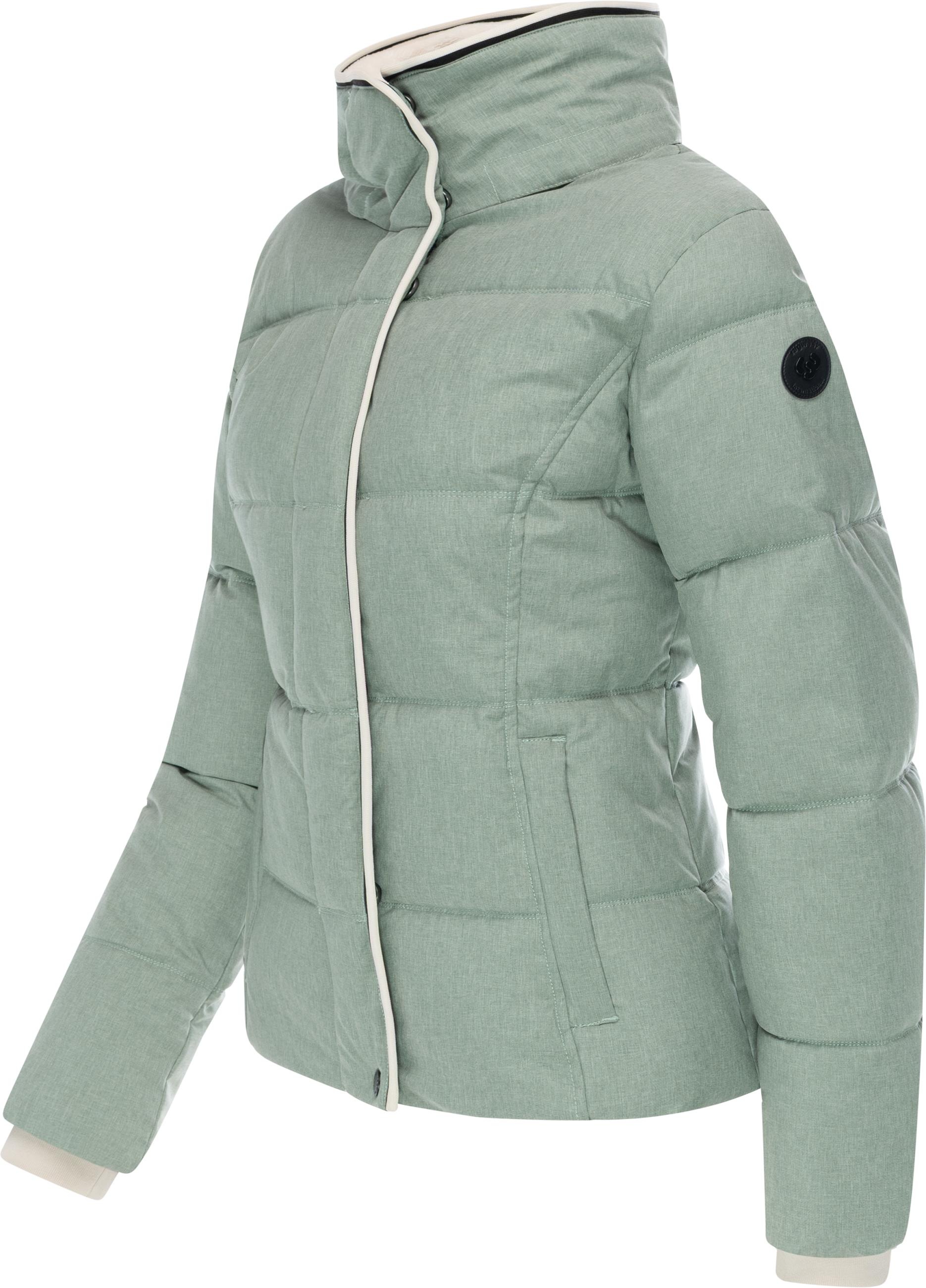 Ragwear Winterjacke »Gleama Melange YOUMODO«, mit Kapuze, Wasserdichte Steppjacke mit abnehmbarer Kapuze