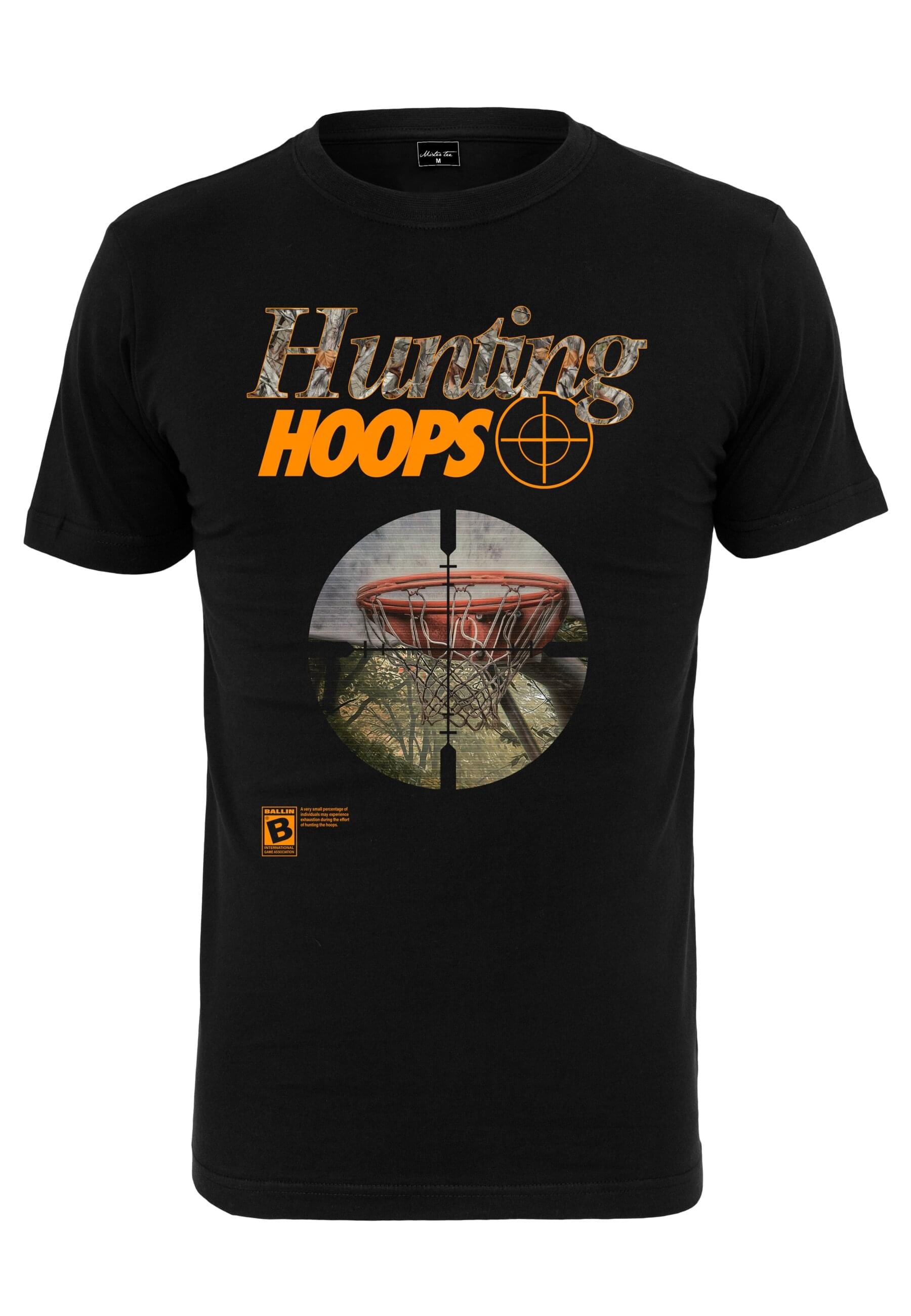 MisterTee Kurzarmshirt "MisterTee Herren Hunting Hoops Tee" 1 Stk. tlg. günstig online kaufen
