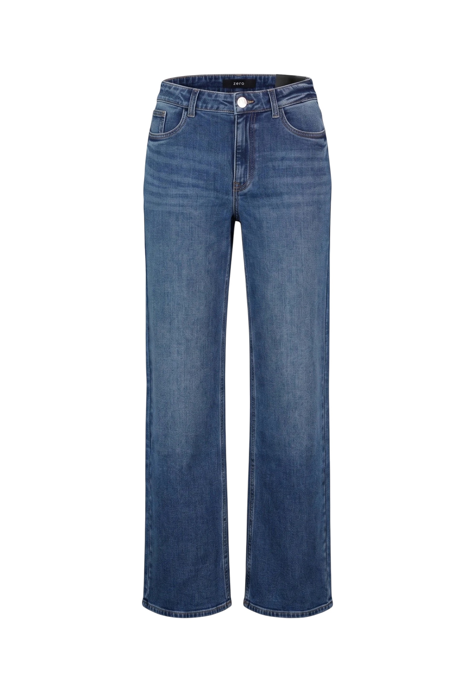 Zero Bequeme Jeans »Damen Wide Leg Jeans Style Witney«