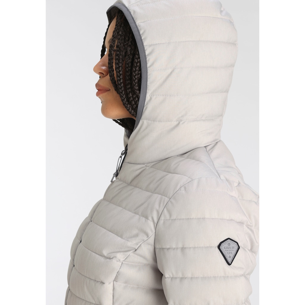 G.I.G.A. DX by killtec Steppjacke »CAFORA WMN QUILTED JCKT OT-P«, mit Kapuze