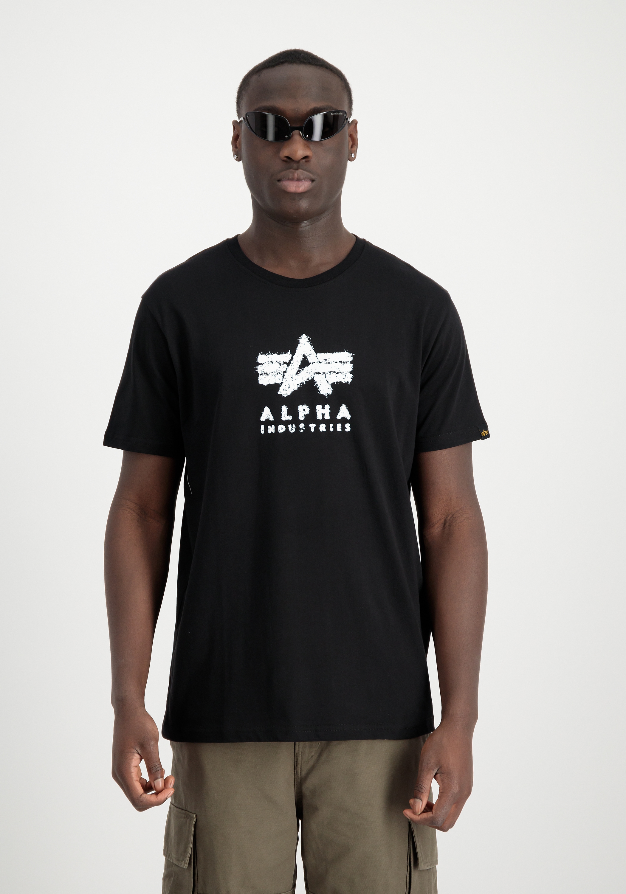 Alpha Industries T-Shirt »Alpha Industries Men - T-Shirts Grunge Logo T-Shirt«