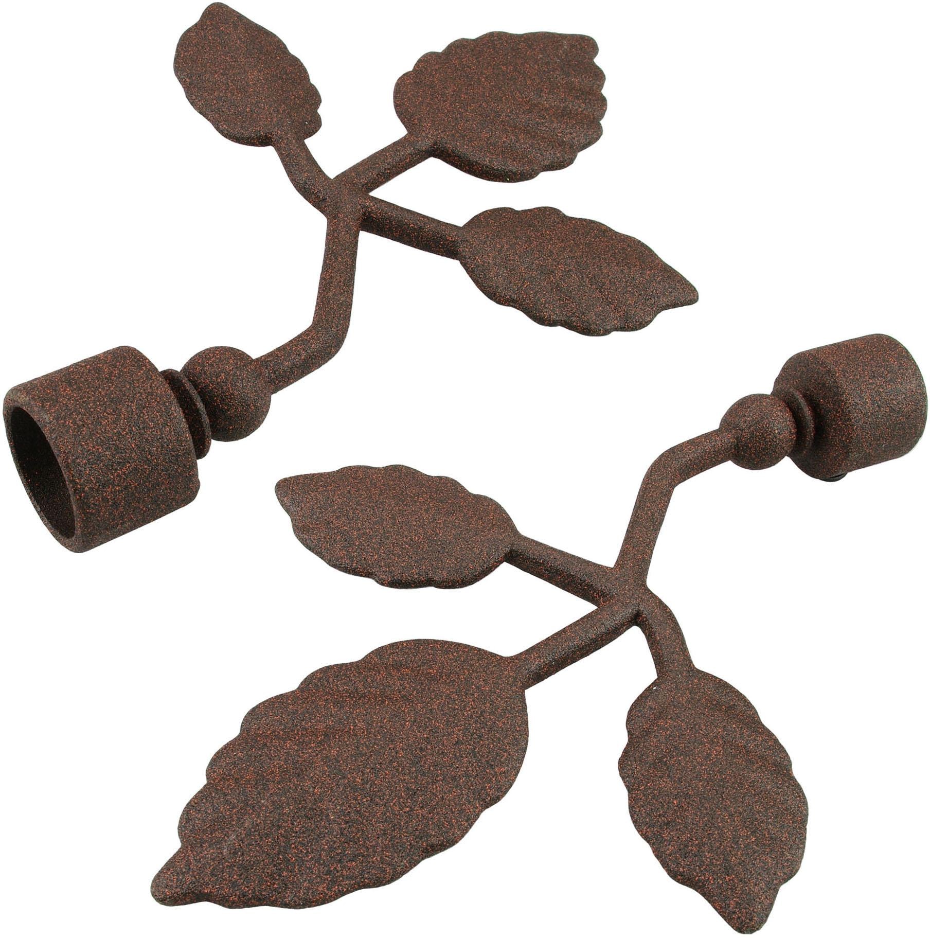 Liedeco Gardinenstangen-Endstück "Bacchus" für Gardinenstangen Ø 16 mm günstig online kaufen