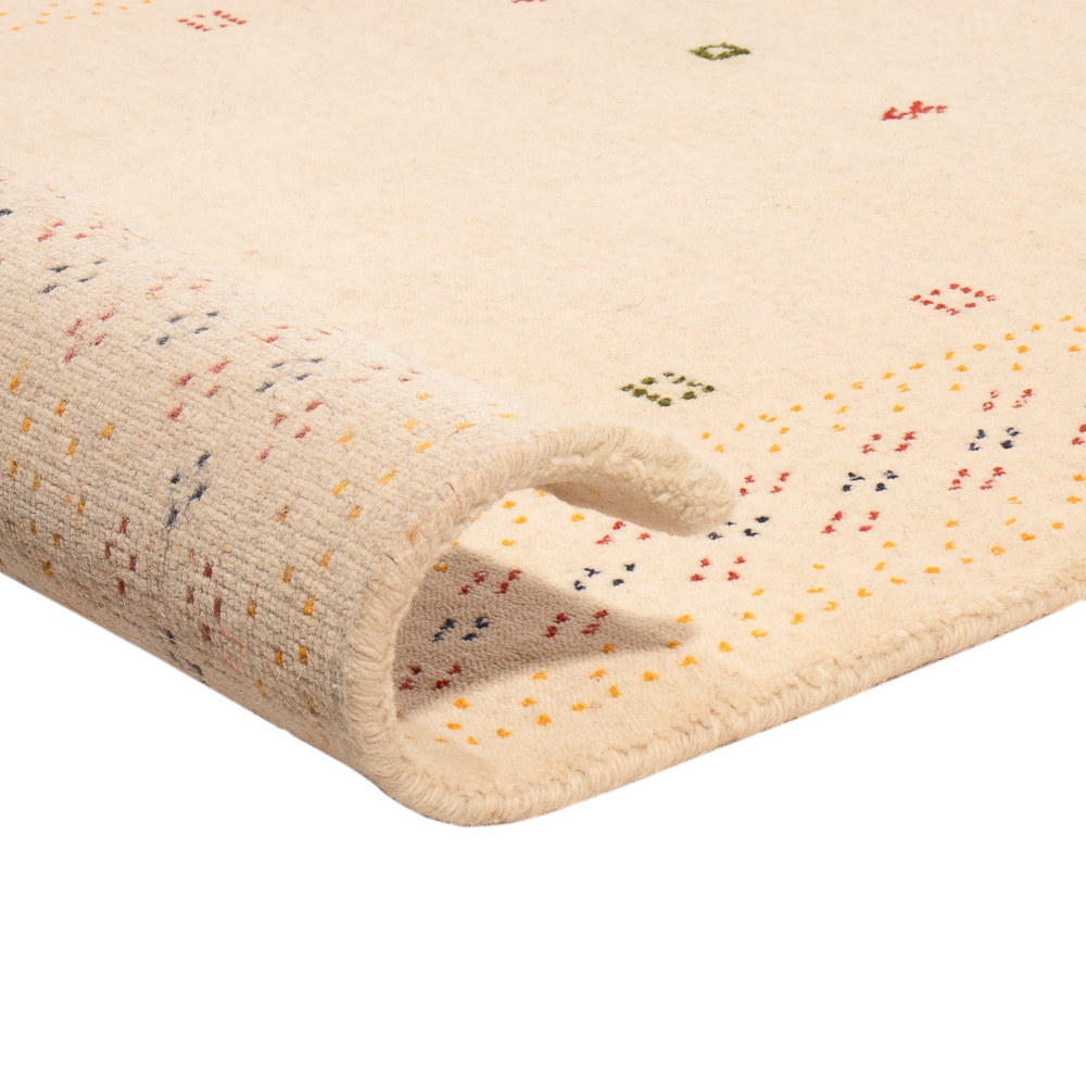 morgenland Wollteppich "LuxeWeave - Gabbeh Teppich - Loribaft Softy" rechte günstig online kaufen
