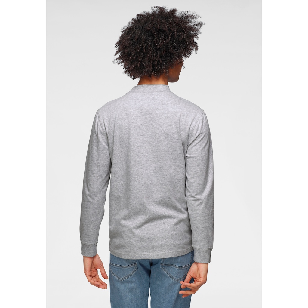 OTTO products Langarmshirt »aus Bio-Baumwolle«