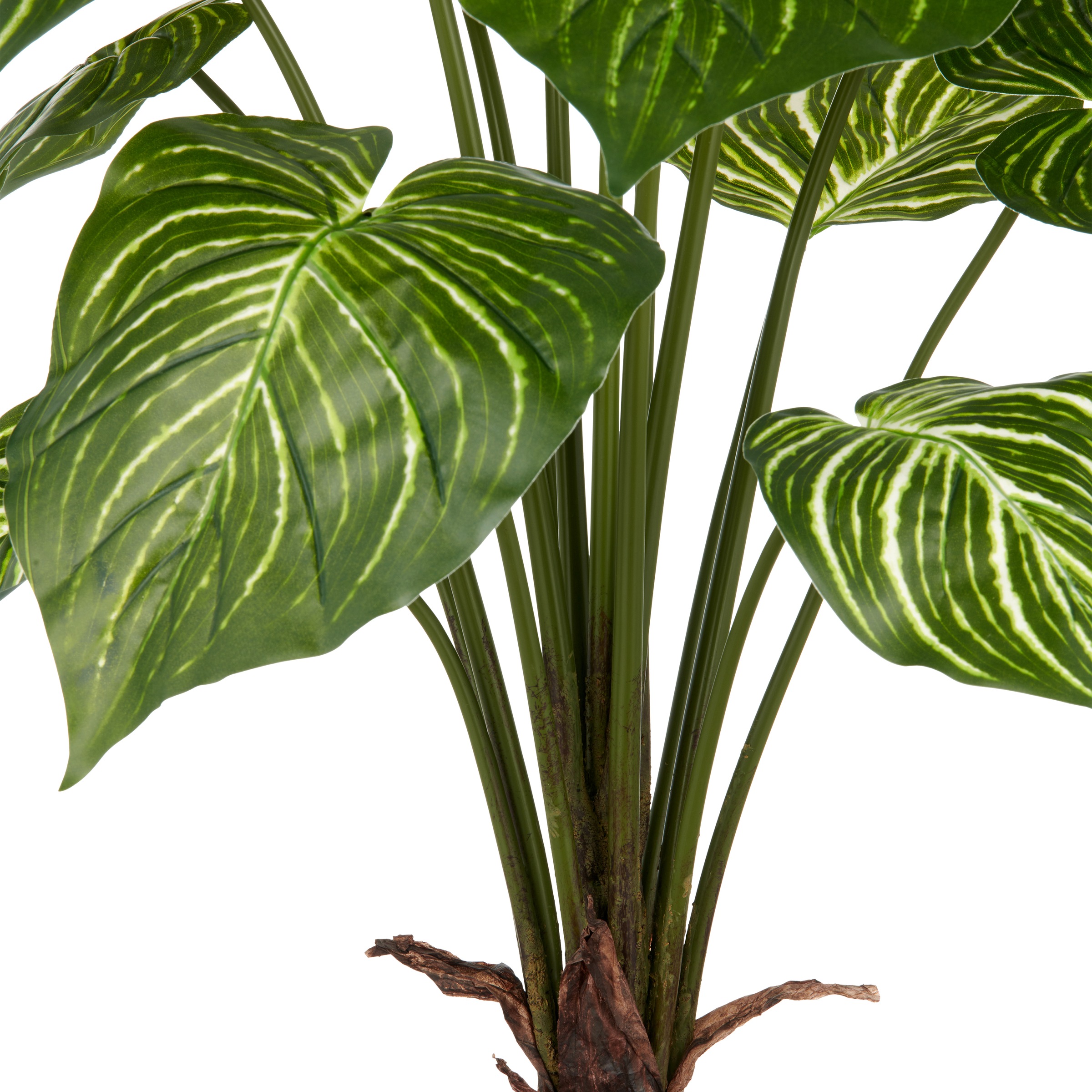 Creativ green Kunstpflanze "Philodendron Birkin" mit naturgetreuem Blattwer günstig online kaufen