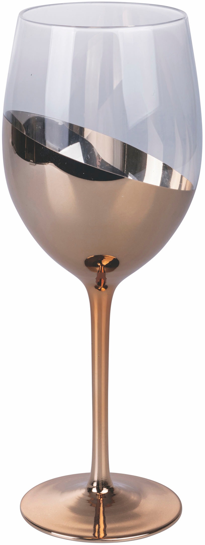 Villa d'Este Weinglas »Chic«, (Set, 4 tlg.), Gläser-Set, 4-teilig, Inhalt 520 ml