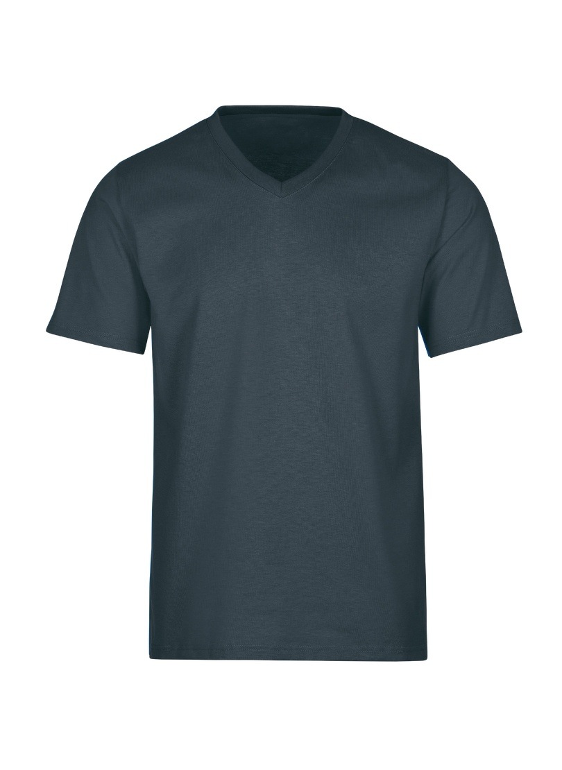 Trigema T-Shirt »TRIGEMA V-Shirt DELUXE Baumwolle«, (1 tlg.)