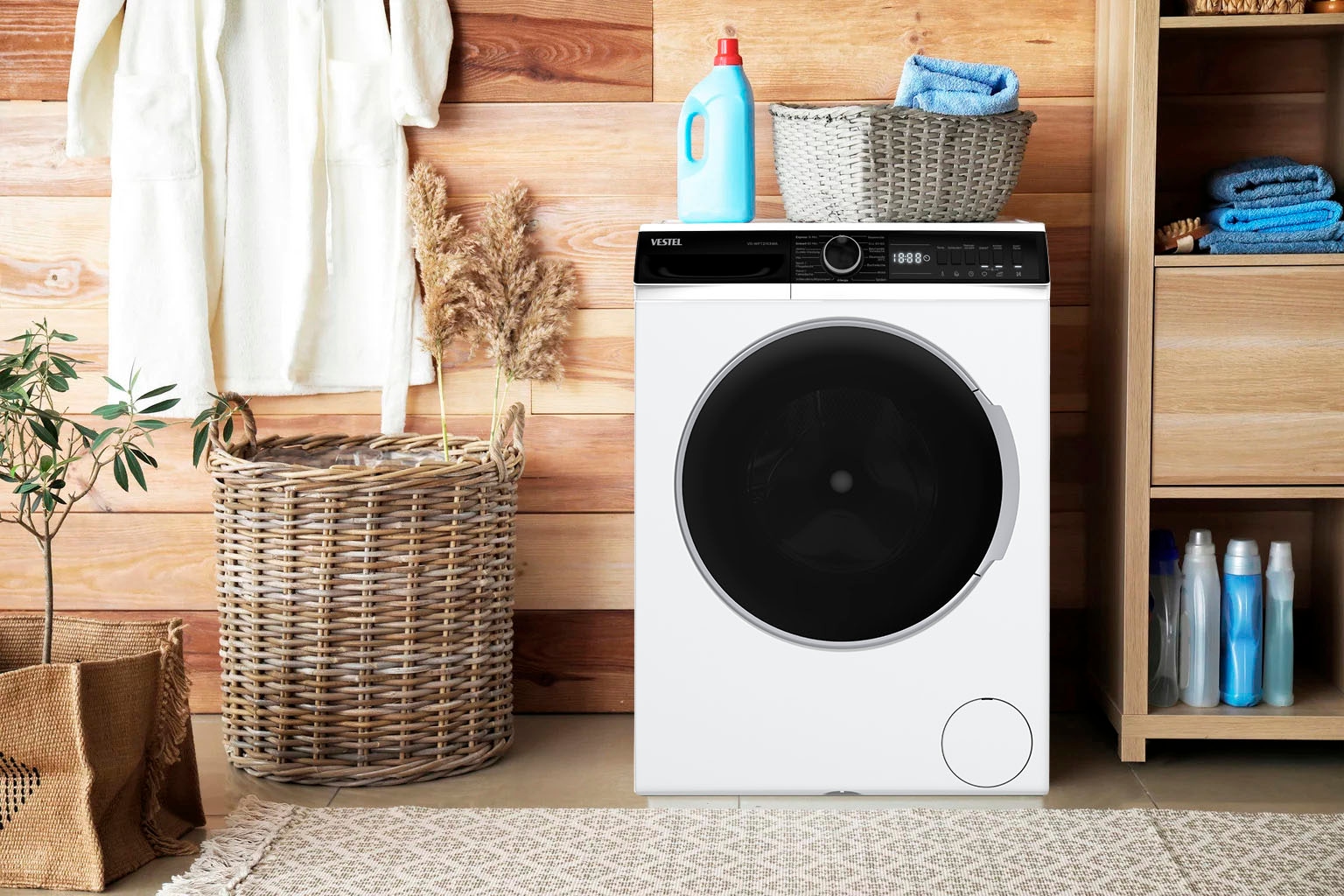 VESTEL Waschmaschine »VG-WFT2843WA«, 8 kg, 1400 U/min