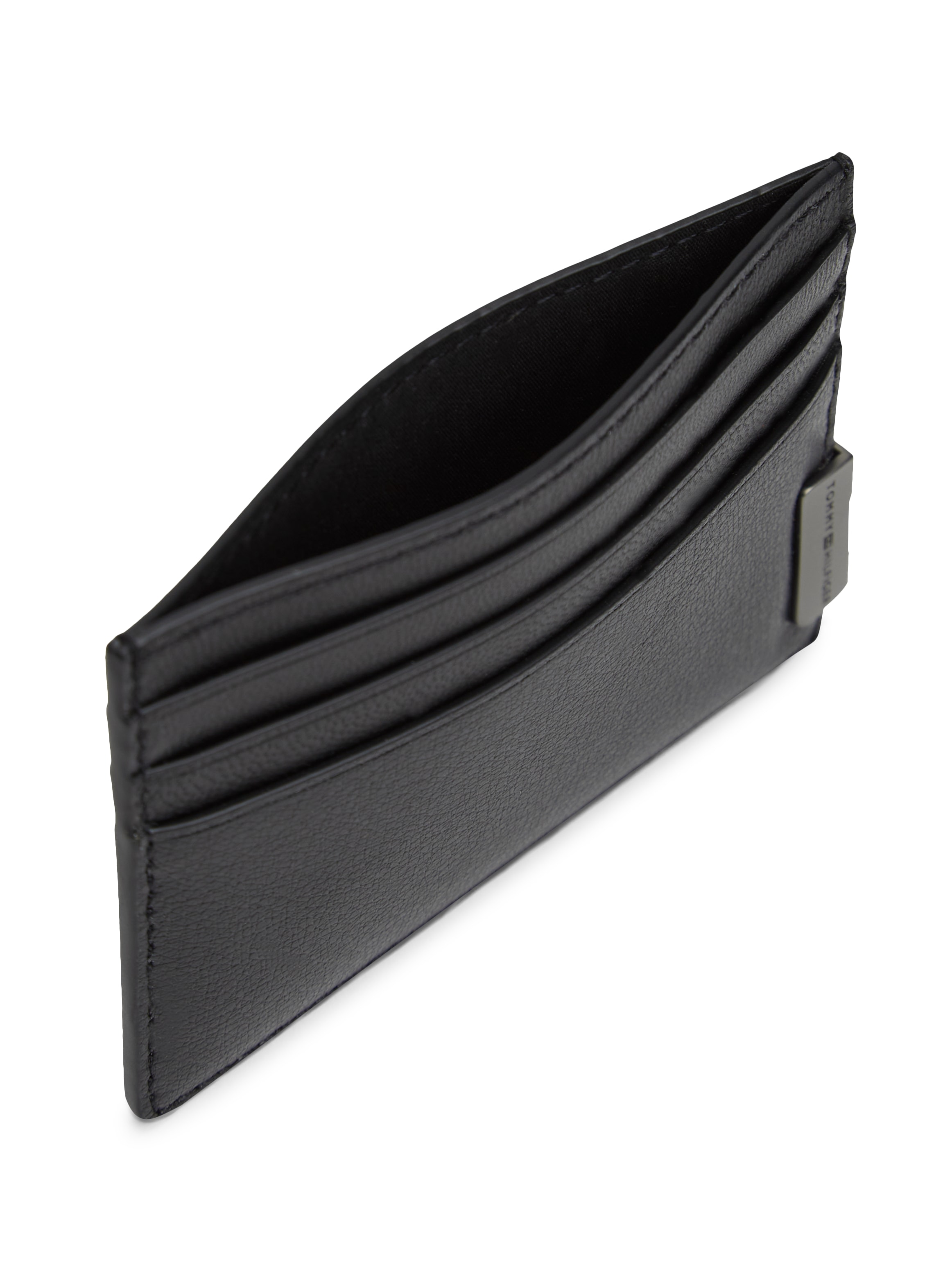 Tommy Hilfiger Kartenetui »TH HARDWARE CC HOLDER« , Unisex, Mini Geldbeutel, Men Portemonnaie mit seitlichem Label