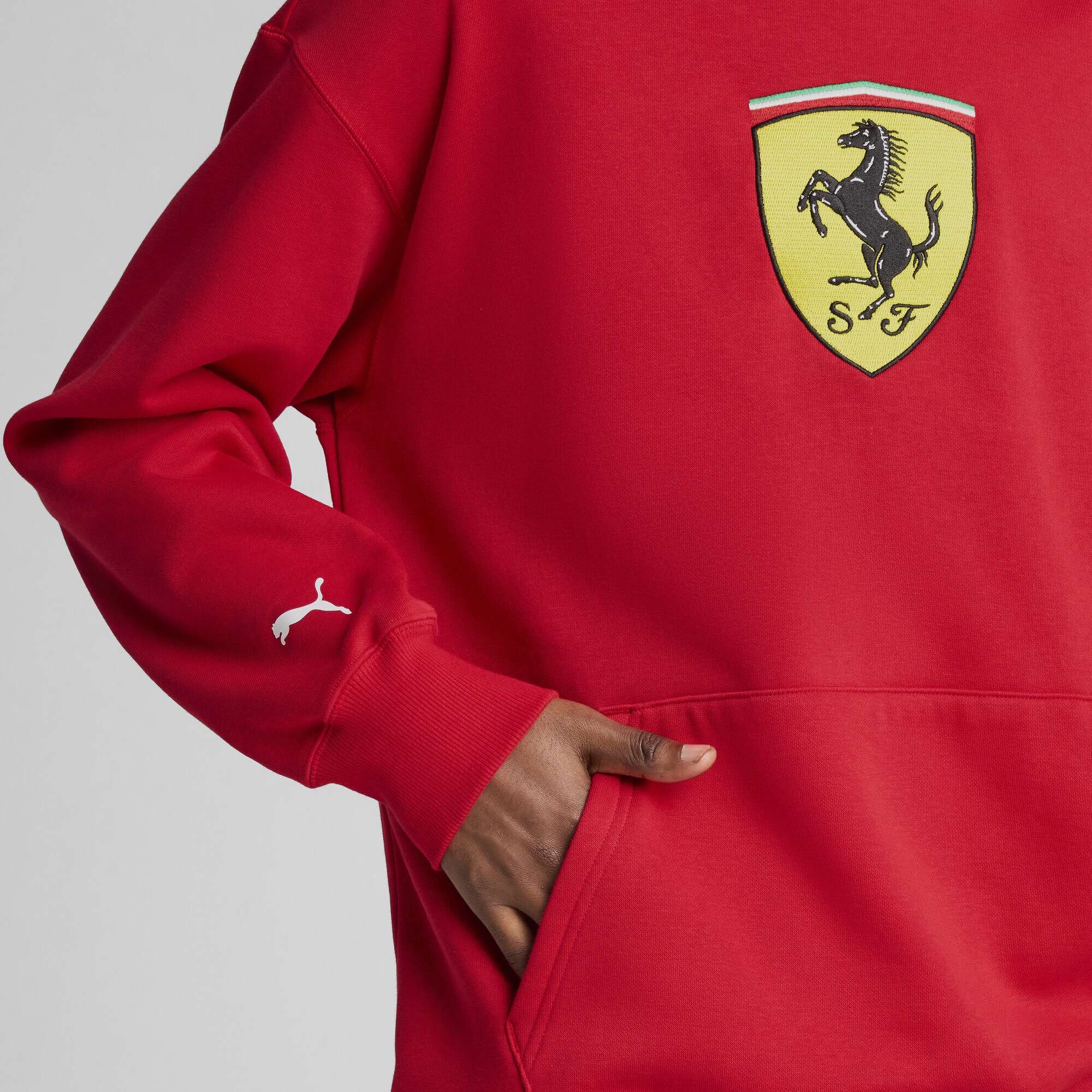 PUMA Hoodie »Scuderia Ferrari HP Race Big Shield Hoodie Herren«