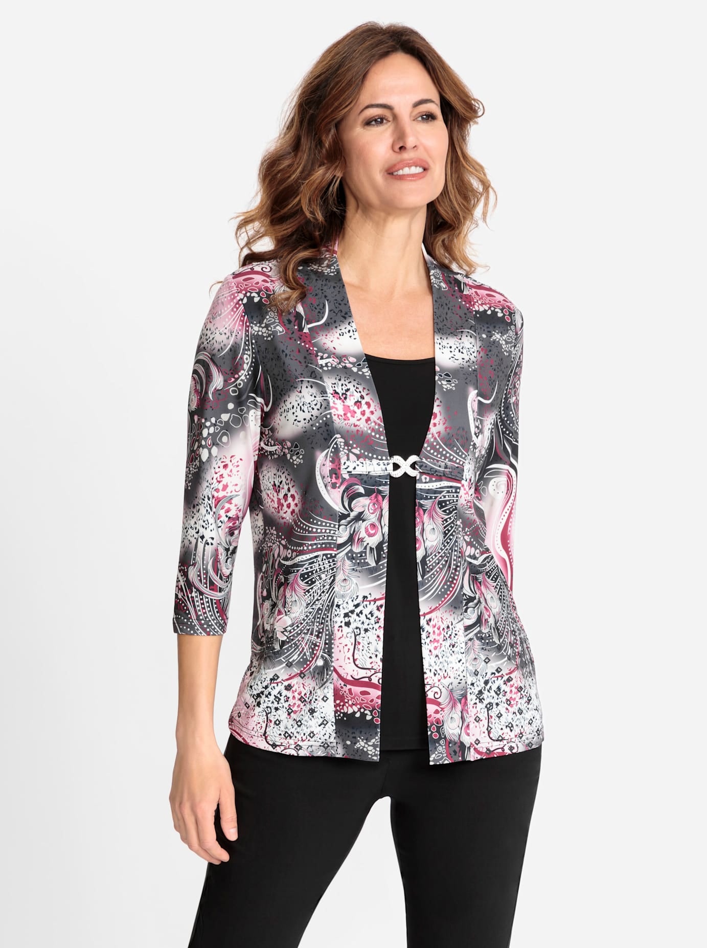 Lady 2-in-1-Shirt "Shirt" 1 Stk. tlg. günstig online kaufen