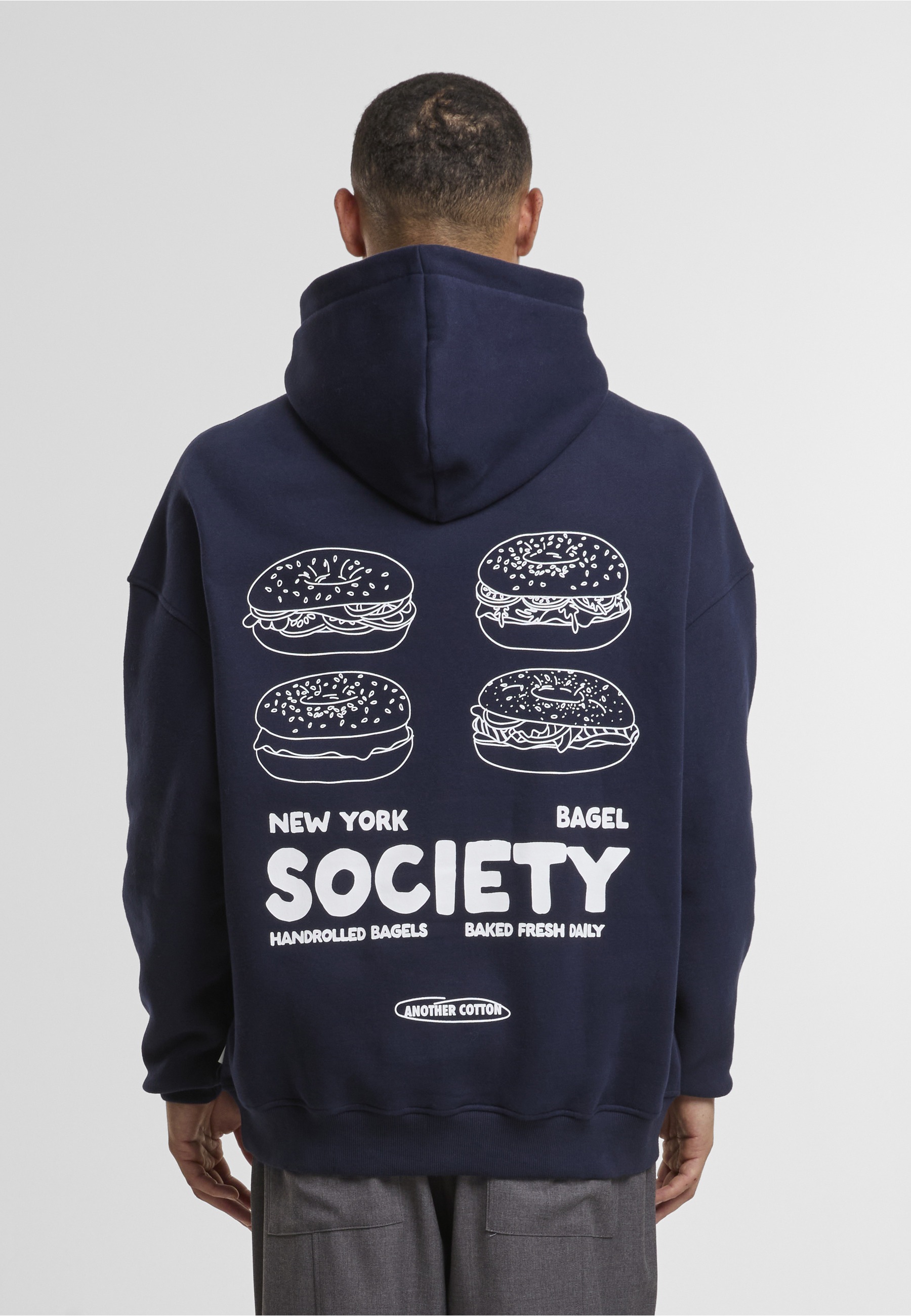 Another Cotton Lab Kapuzensweatshirt »Another Cotton Lab Bagel Society Hoodie«, 1
