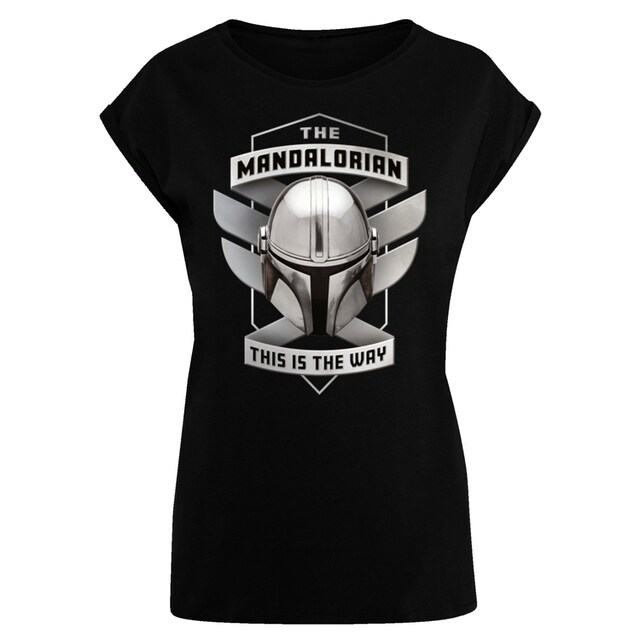 F4NT4STIC T-Shirt »Star Wars The Mandalorian This Is The Way«, Premium  Qualität für bestellen | BAUR