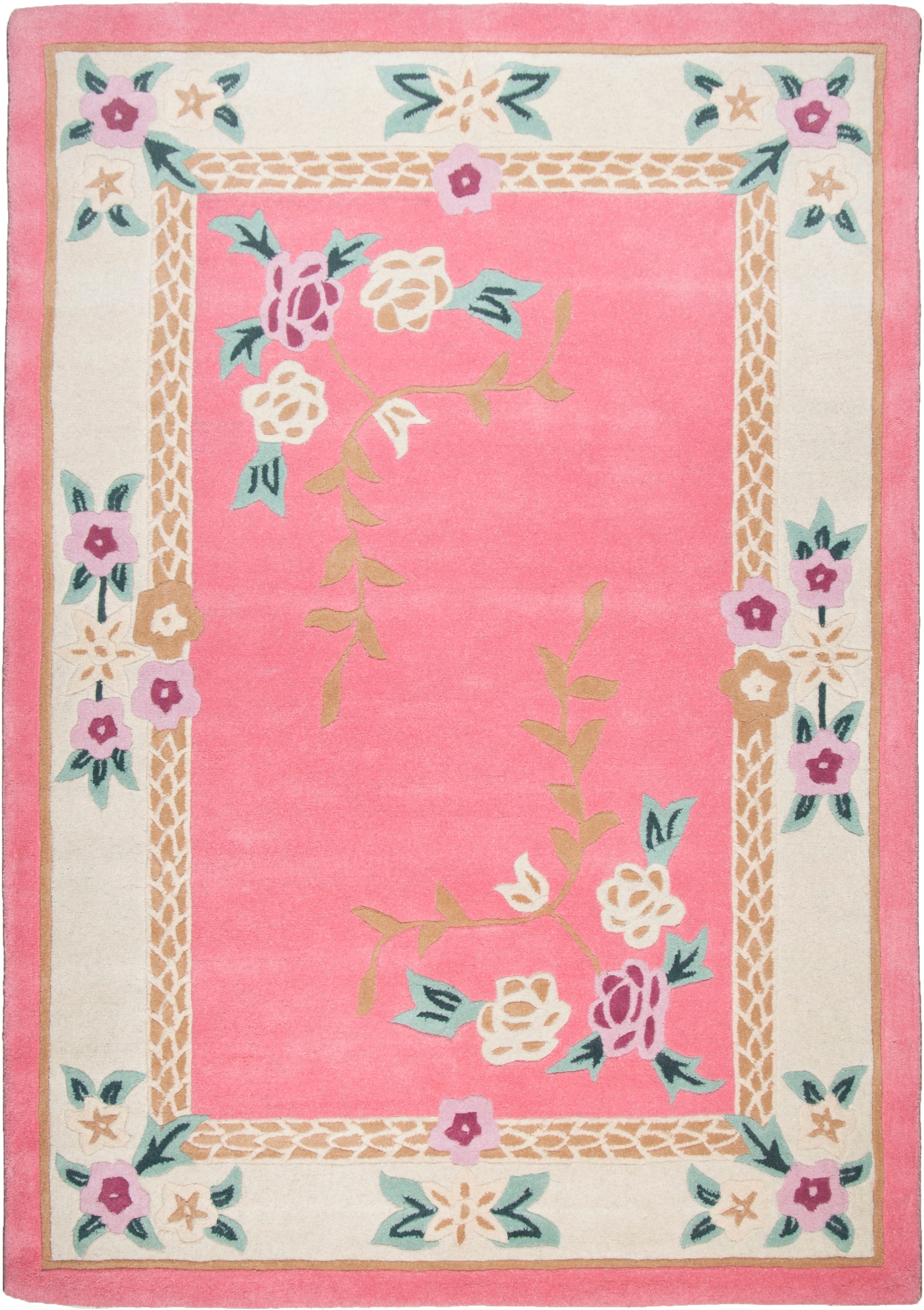 THEKO Wollteppich "Lifou" rechteckig 14 mm Höhe reine Wolle, handgewebt, mi günstig online kaufen