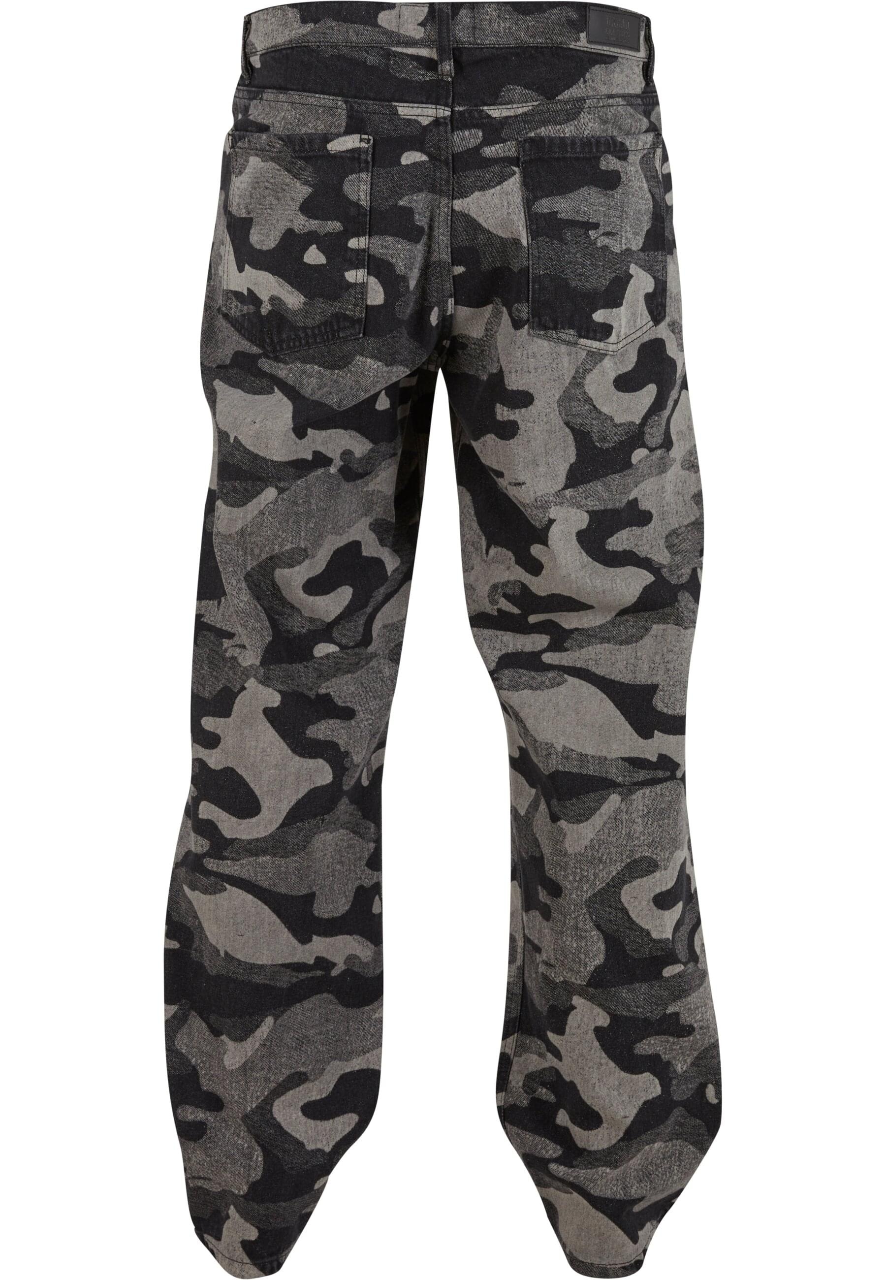 URBAN CLASSICS Cargohose "Urban Classics Laser Camo Printed Jeans" günstig online kaufen