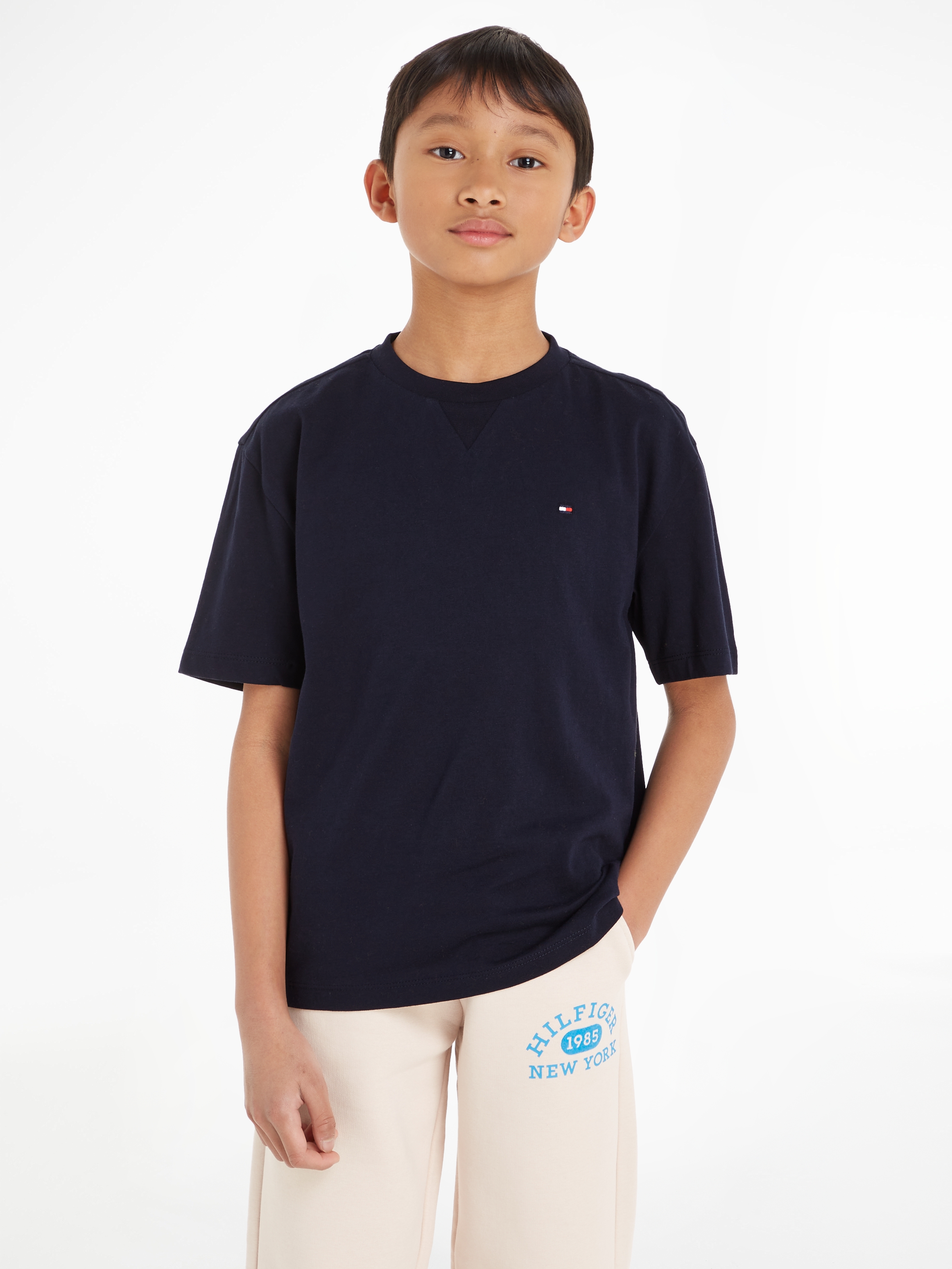 T-Shirt »ESSENTIAL TEE S/S«, in Unifarbe