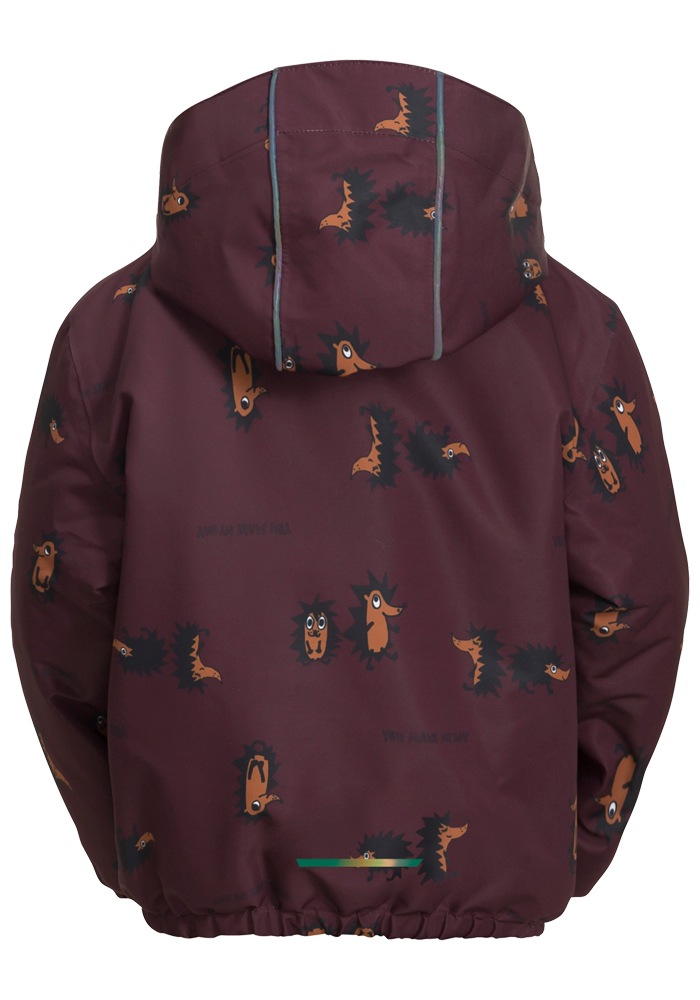 Jack Wolfskin Funktionsjacke »GLEELY 2L INS PRINT JKT K«, mit Kapuze
