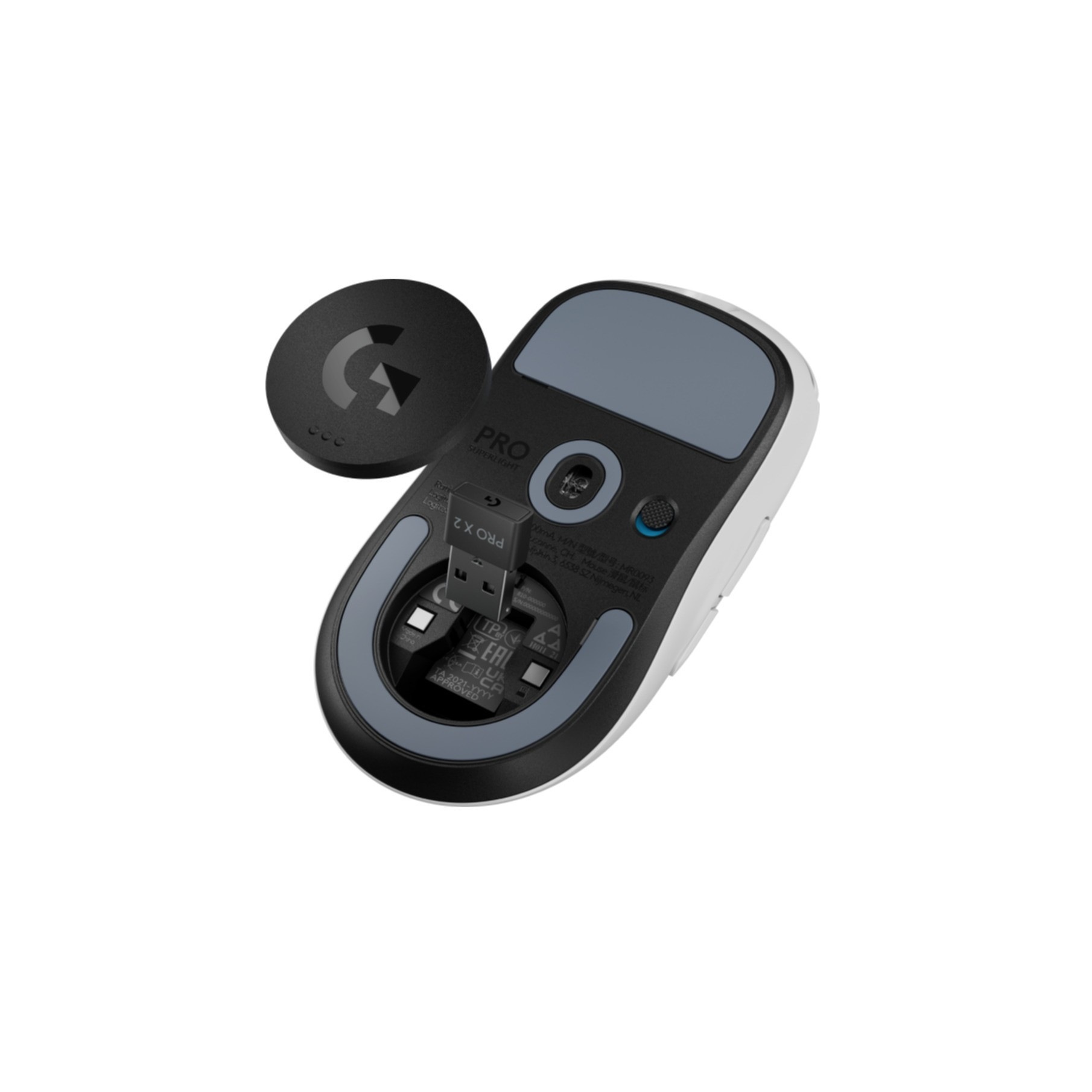 Logitech Maus »PRO X SUPERLIGHT 2«, RF Wireless-kabellos