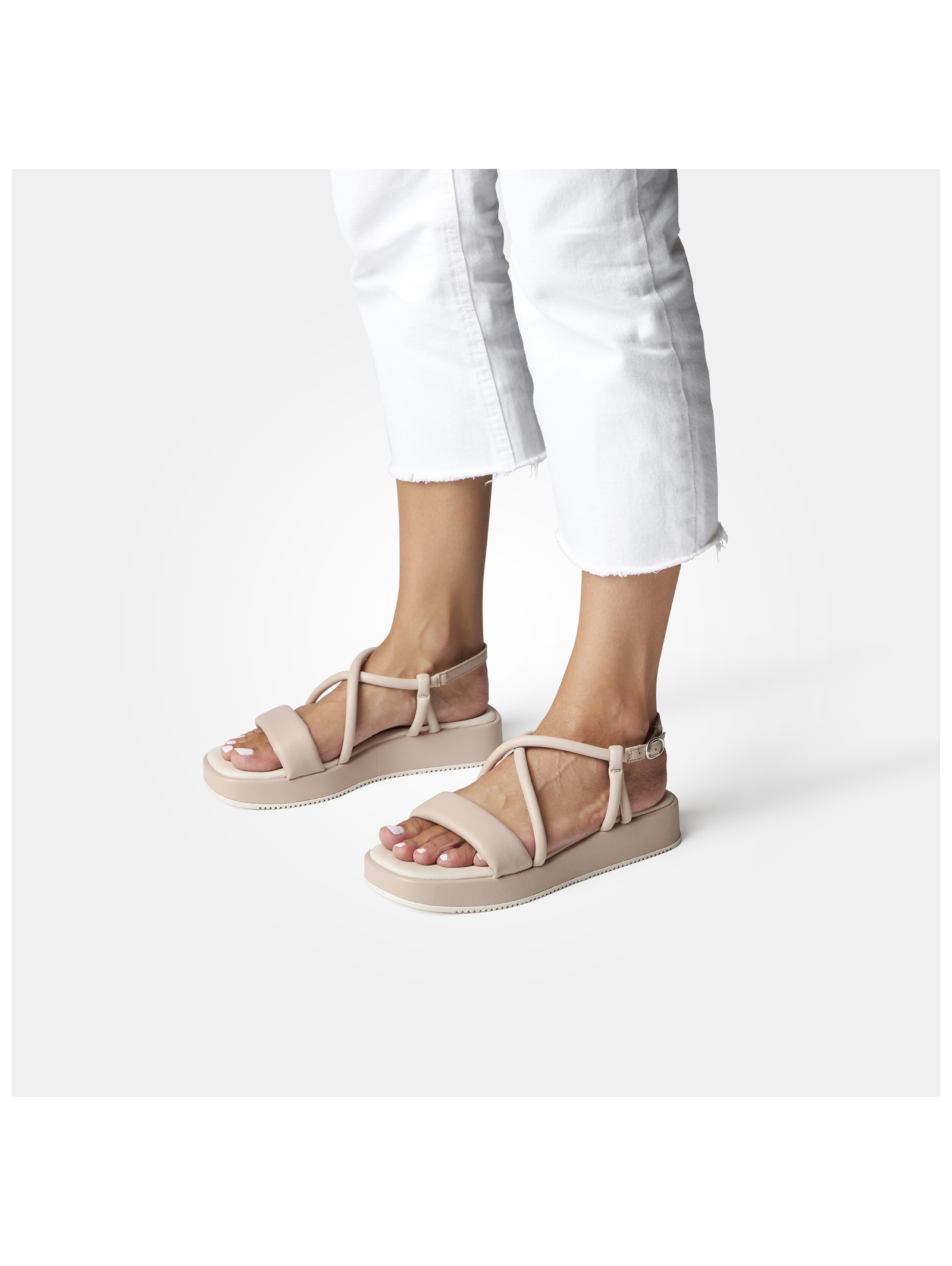 Paul Green Riemchensandale "Paul Green Sandalen Lederimitat" günstig online kaufen