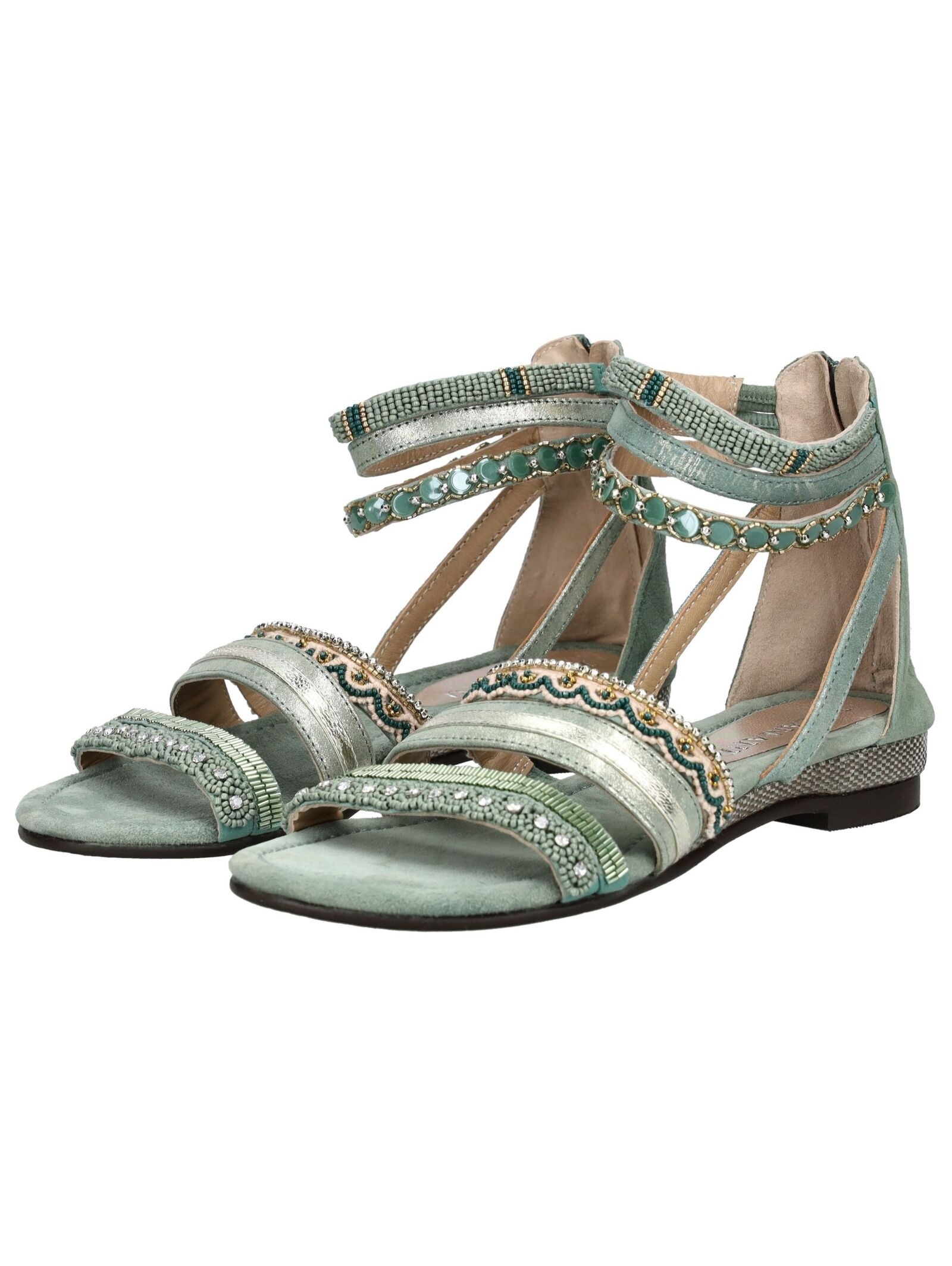Lazamani Schaftsandalette »Lazamani Sandalen Leder«