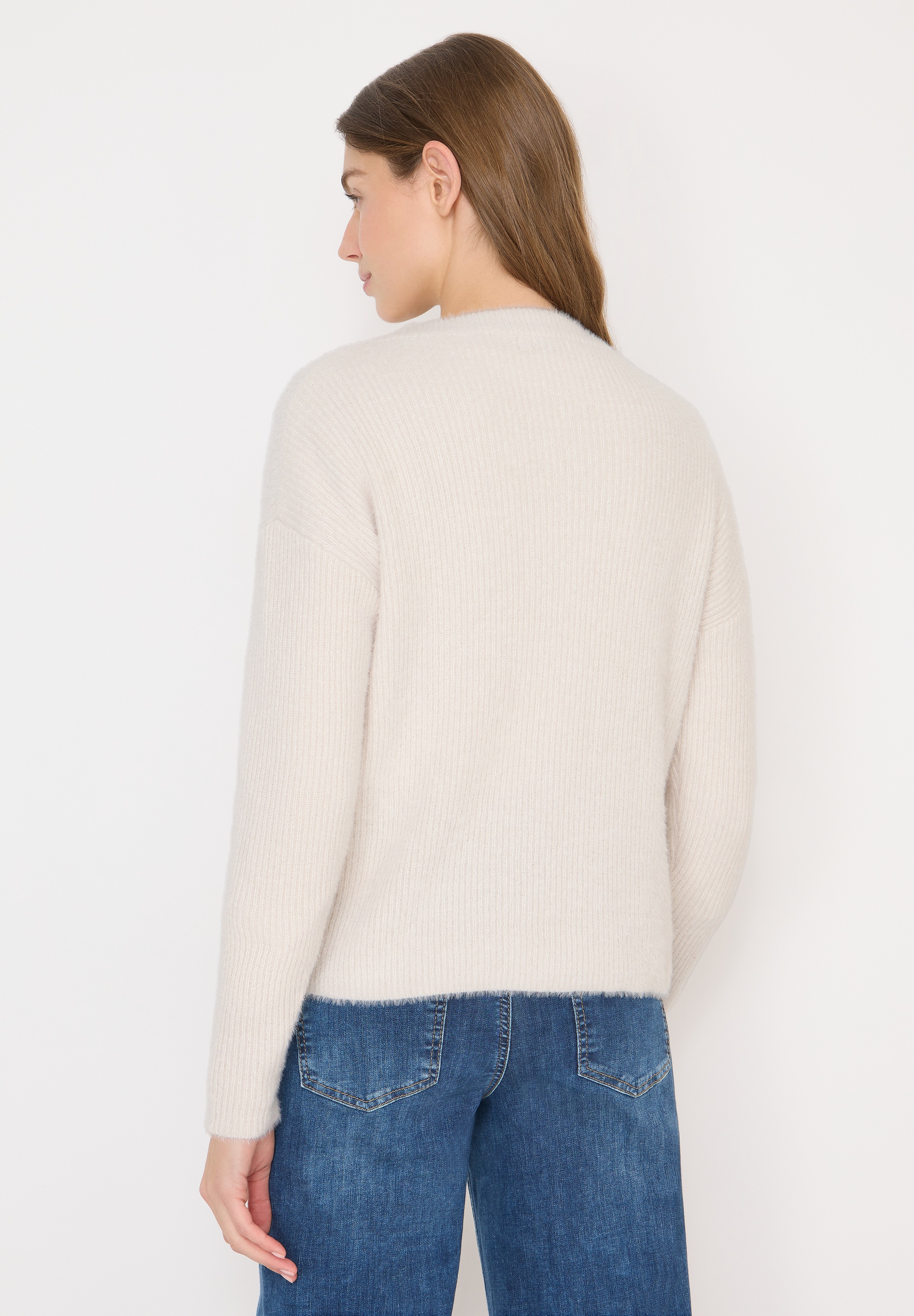 Cecil Strickpullover mit Federgarn