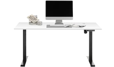 Schreibtisch »Tim, elektrisch höhenverstellbarer Desk«, mit Anzeige und 4...