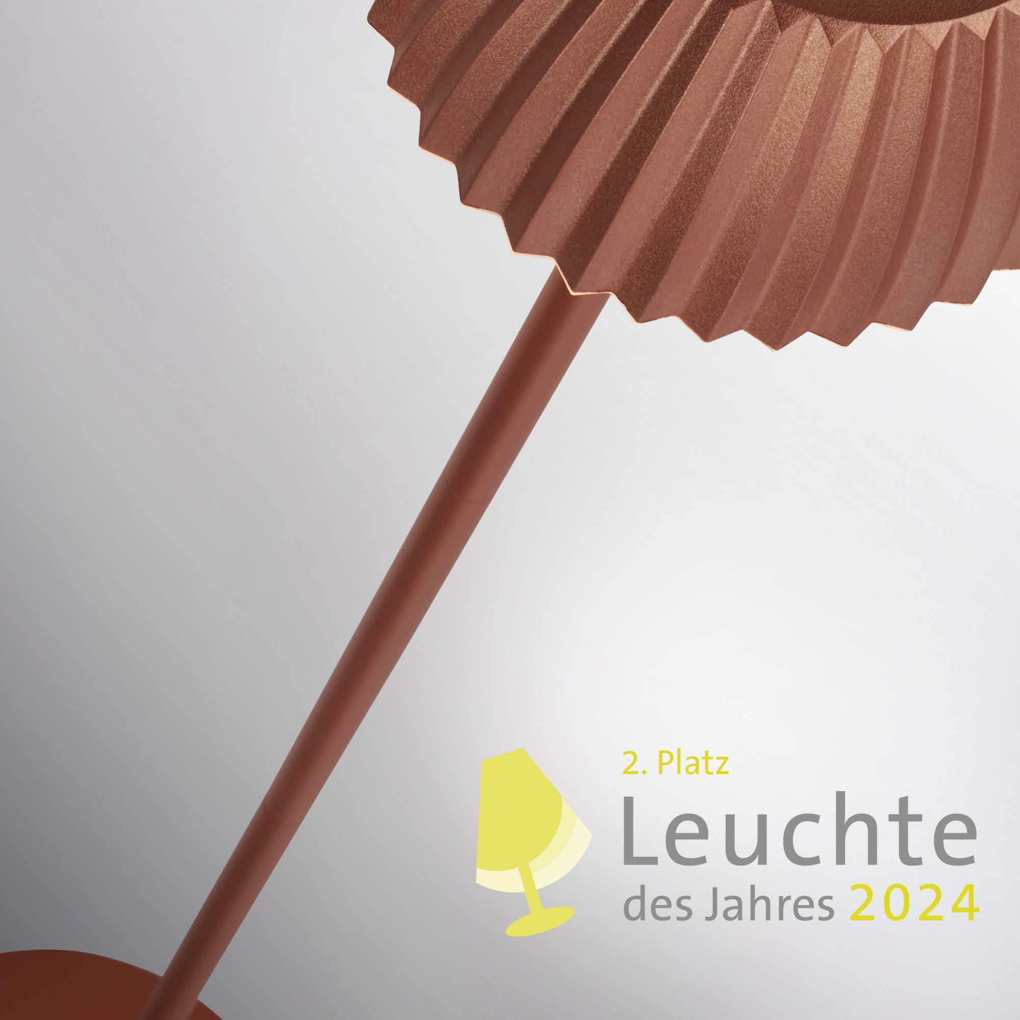Briloner Leuchten LED Stehlampe »Akku LED Stehleuchte, kupferfarben«