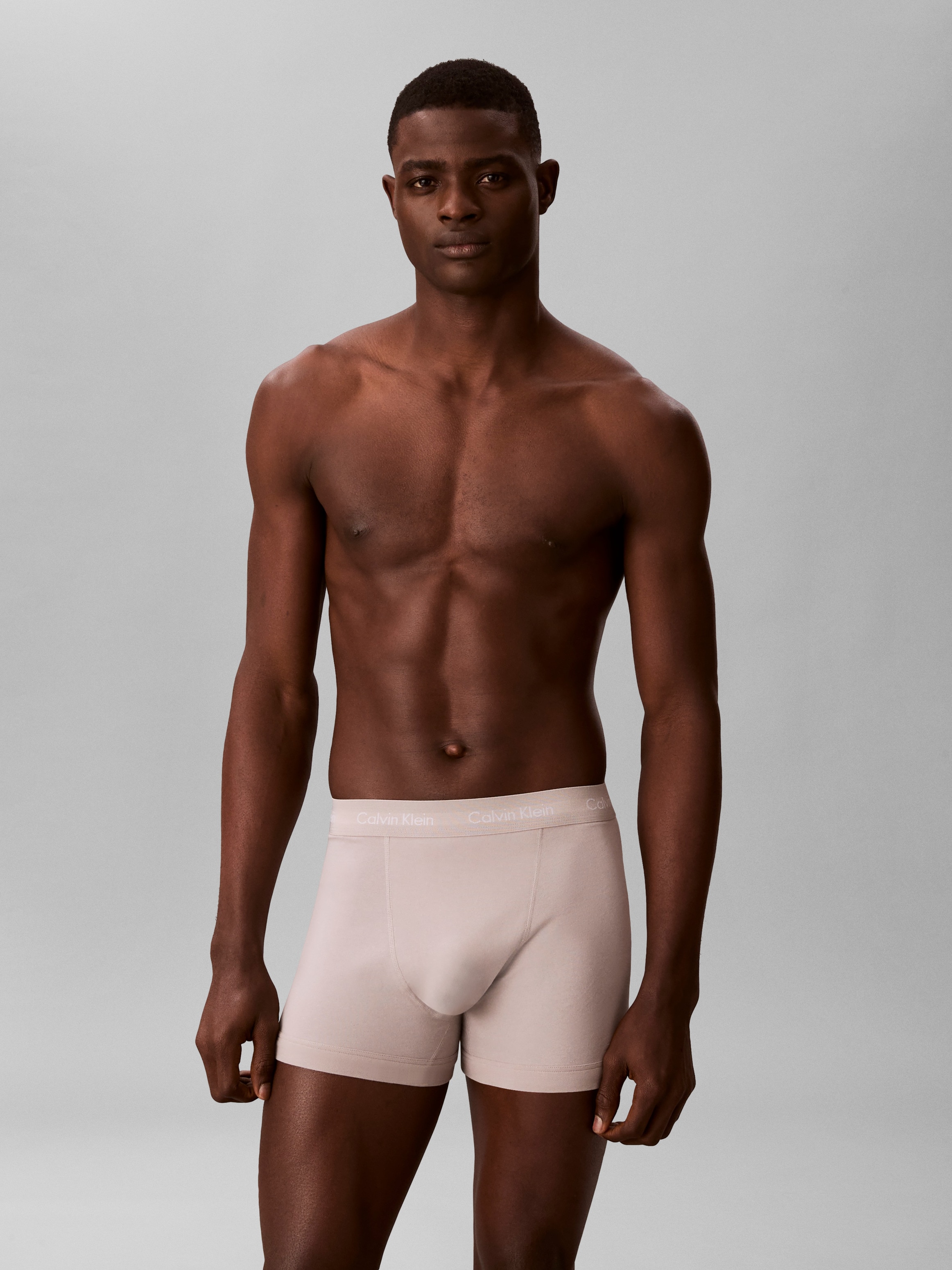 Calvin Klein Underwear Trunk »TRUNK 3PK« Packung, 3 Stk. mit Calvin Klein Logo-Elastikbund (3 Stück)