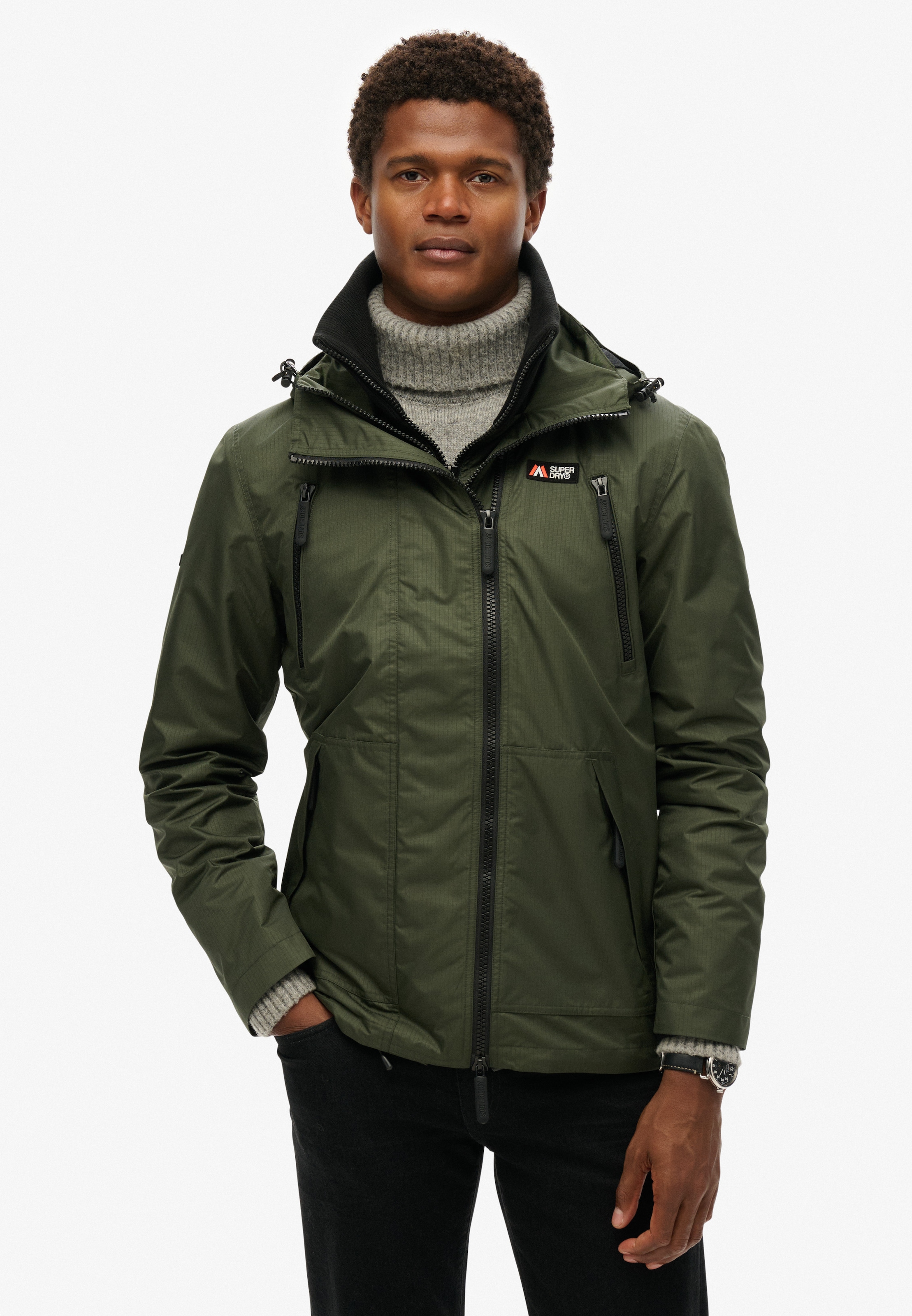 Superdry Outdoorjacke "HOODED MTN WINDBREAKER JACKET", mit Kapuze günstig online kaufen