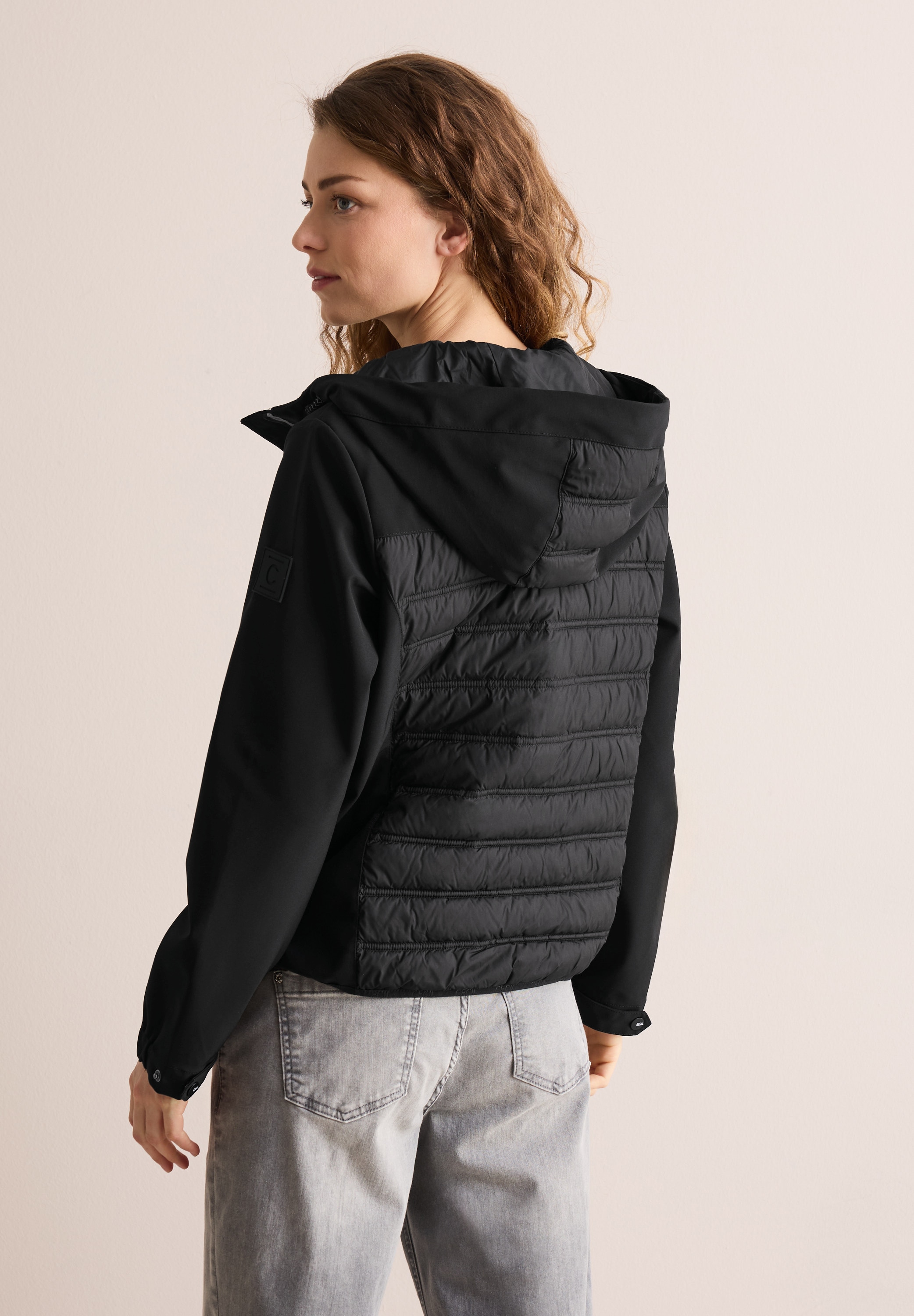 Cecil Steppjacke, mit Kapuze, mit Kapuze
