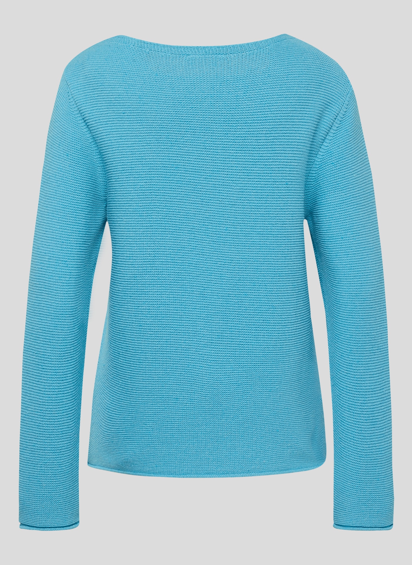 Rabe Rundhalspullover in Struktur-Optik