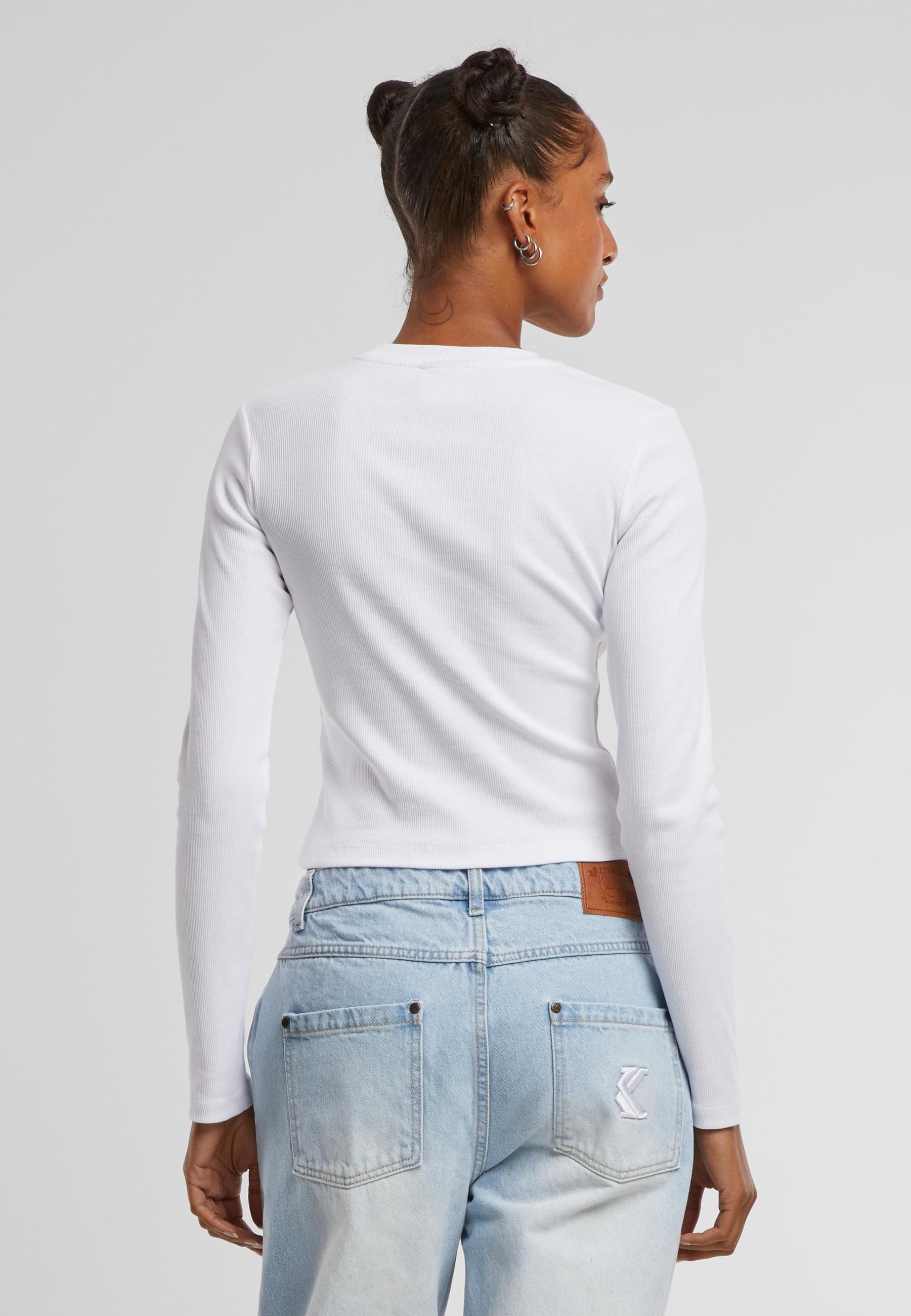 Karl Kani Longsleeve »Karl Kani Karl Kani Small Signature Short Rib LS«, (1 tlg.)
