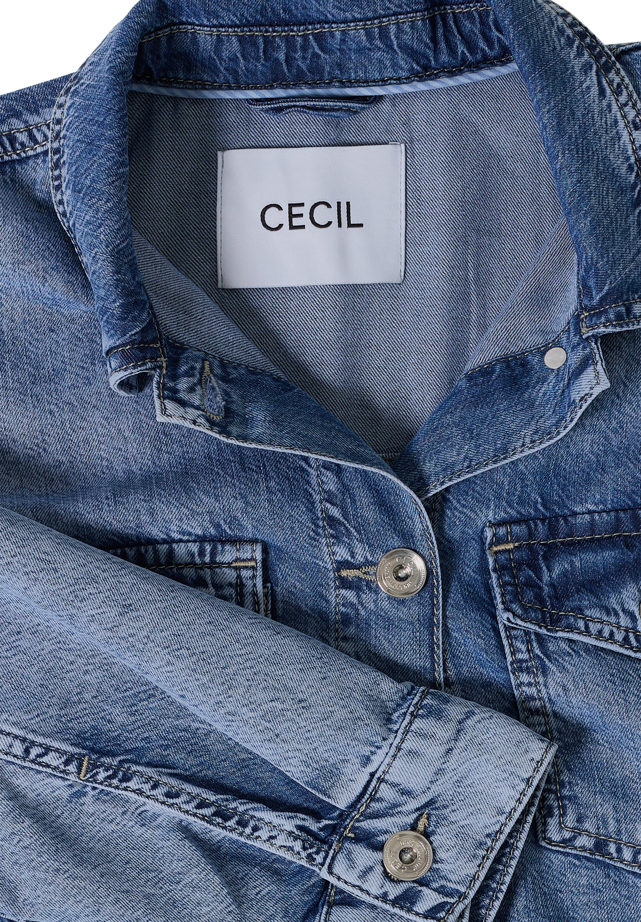Cecil Kurzjacke, ohne Kapuze, mit Knopfleiste