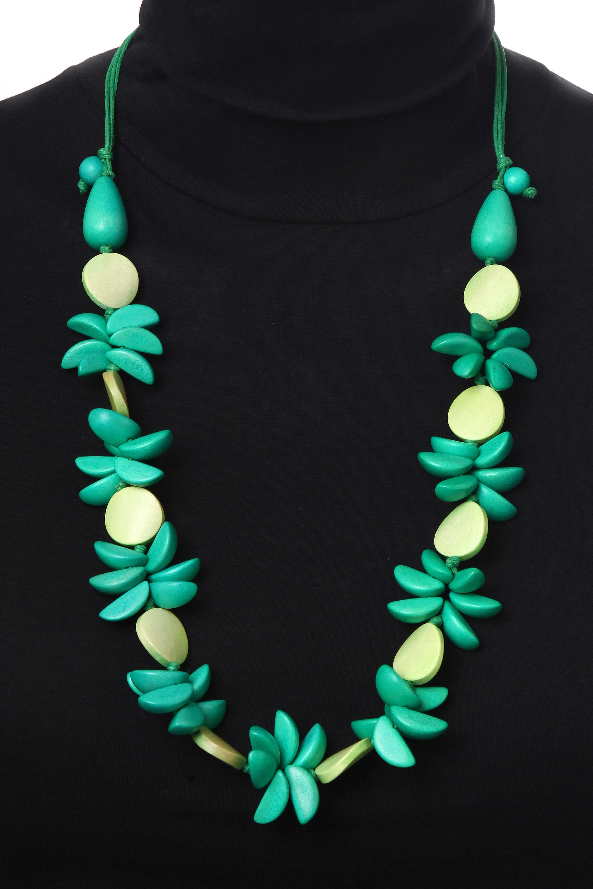 COLLEZIONE ALESSANDRO Lange Kette »Edith« mit Holzperlen