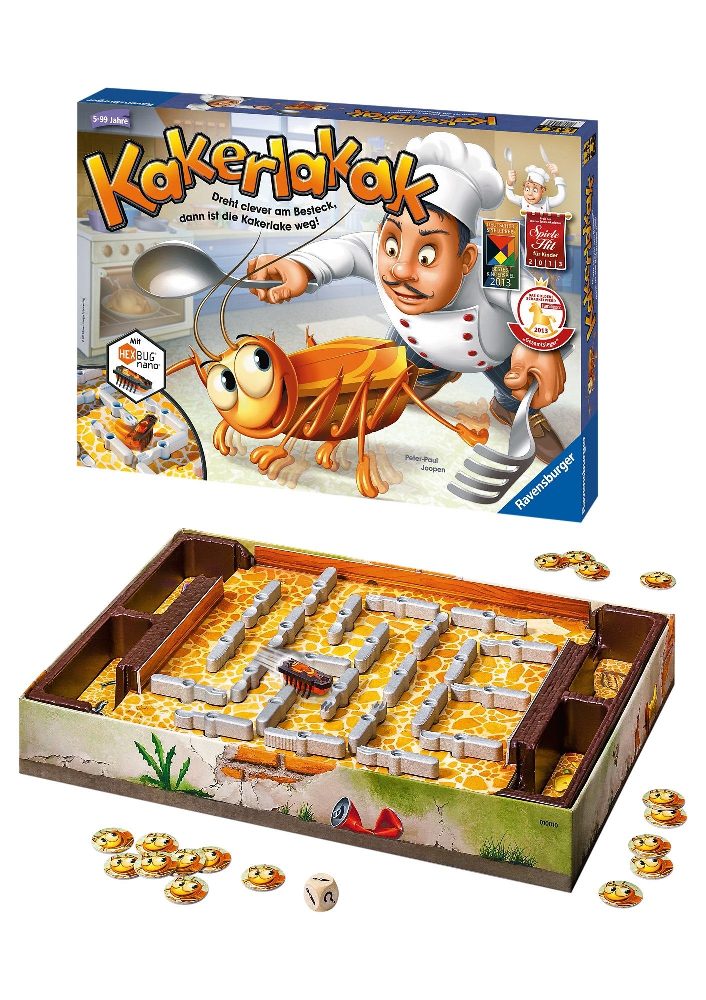 Ravensburger Spiel »Kakerlakak«, Made in Europe